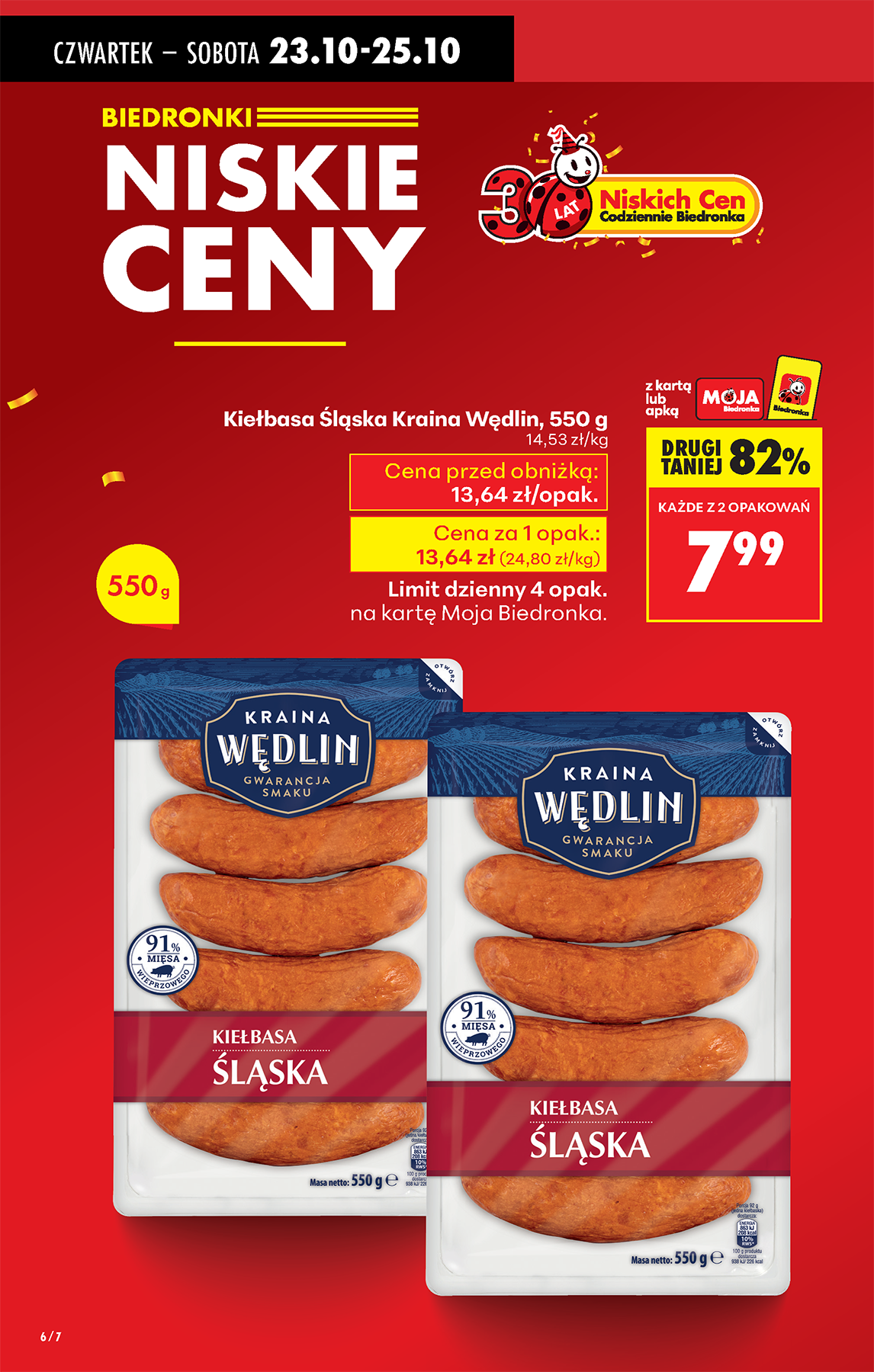 biedronka - Aktuální leták Biedronka od 23.10. do 29.10. - page: 6