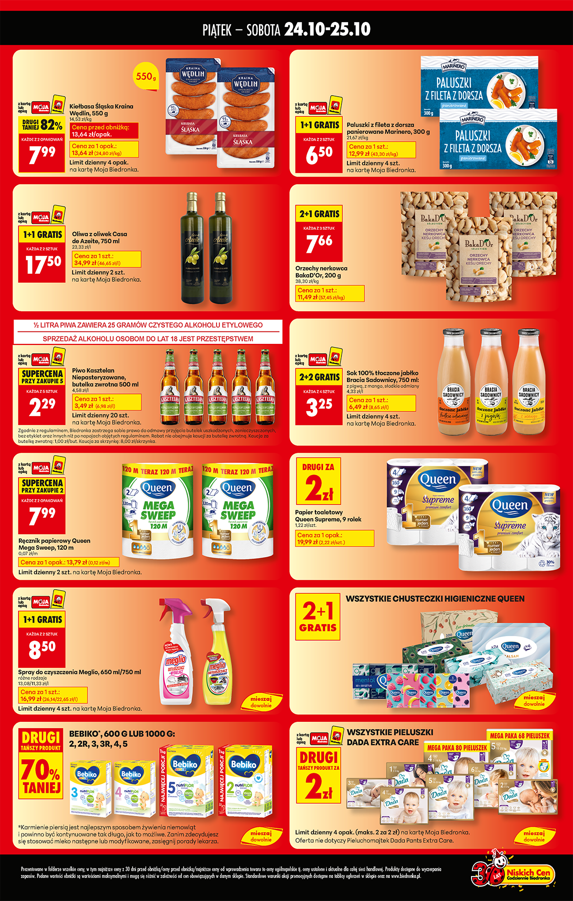 biedronka - Aktuální leták Biedronka - Tani weekend od 24.10. do 25.10. - page: 2