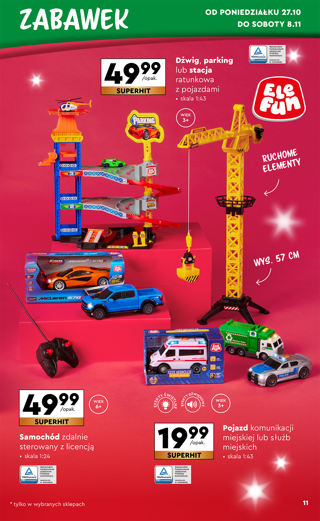 biedronka - Aktuální leták Biedronka - Hity i inspiracje od 27.10. do 08.11. - page: 11