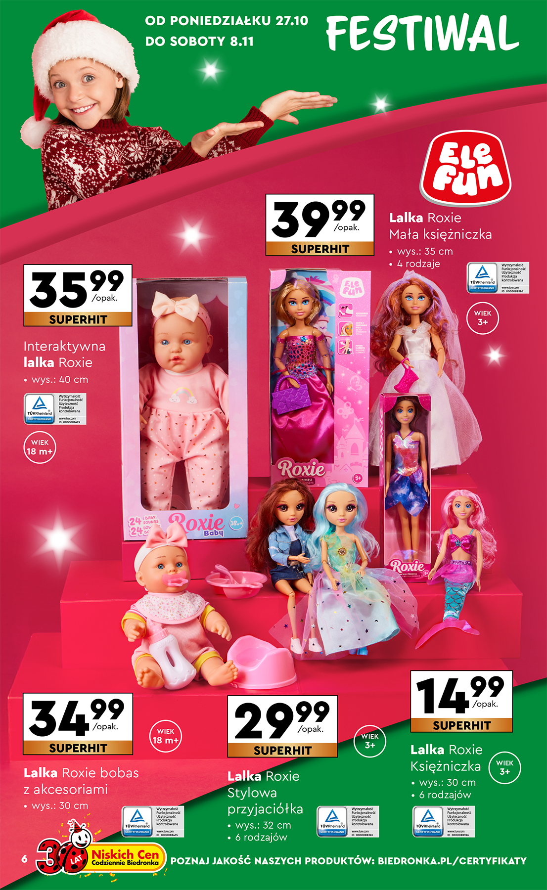 biedronka - Aktuální leták Biedronka - Hity i inspiracje od 27.10. do 08.11. - page: 6