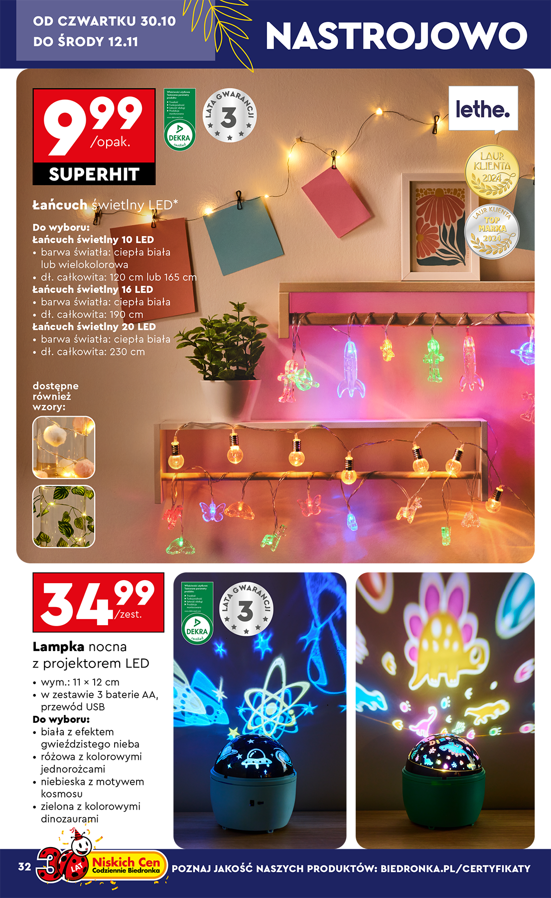 biedronka - Aktuální leták Biedronka - Hity i inspiracje od 27.10. do 08.11. - page: 32