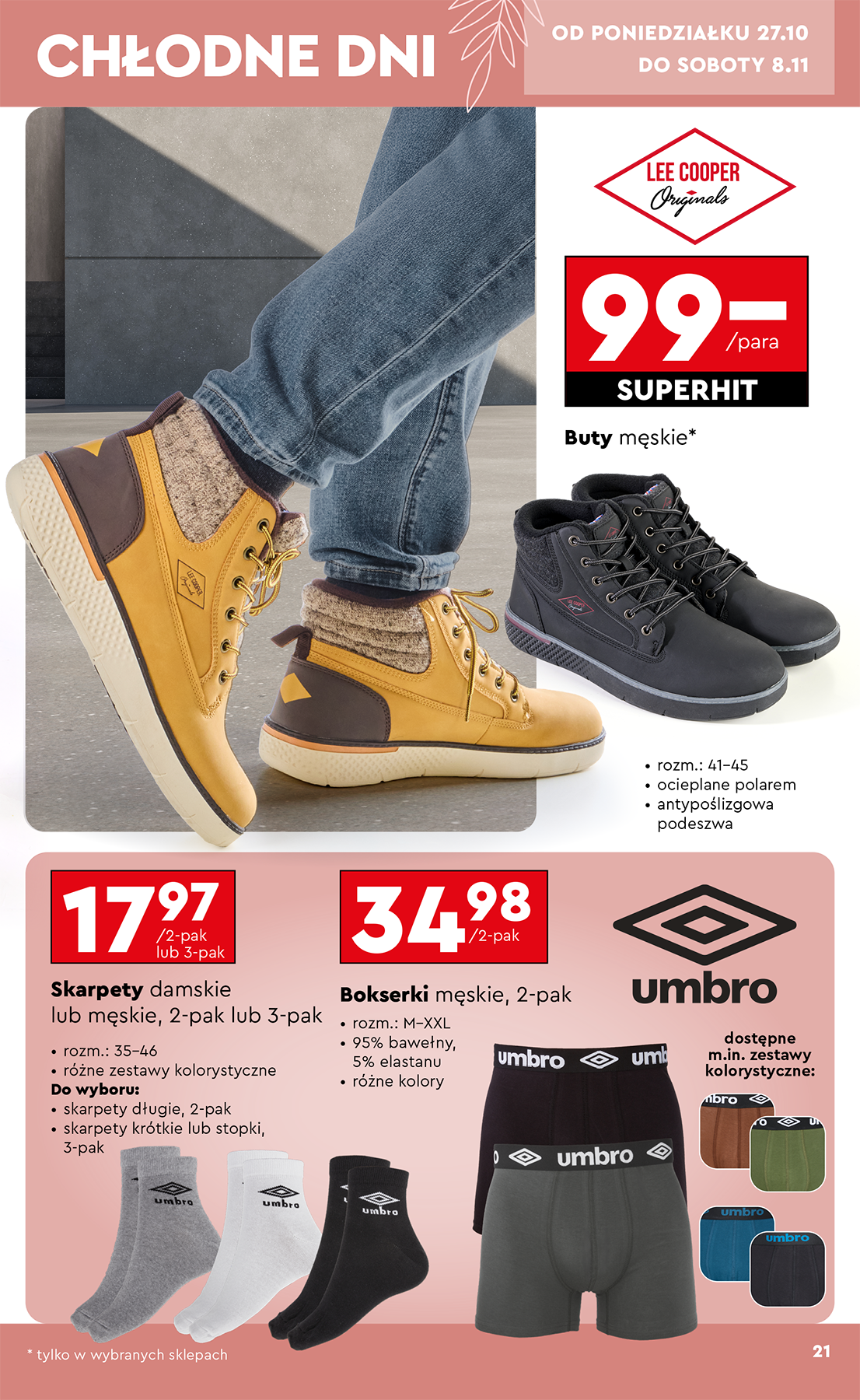 biedronka - Aktuální leták Biedronka - Hity i inspiracje od 27.10. do 08.11. - page: 21