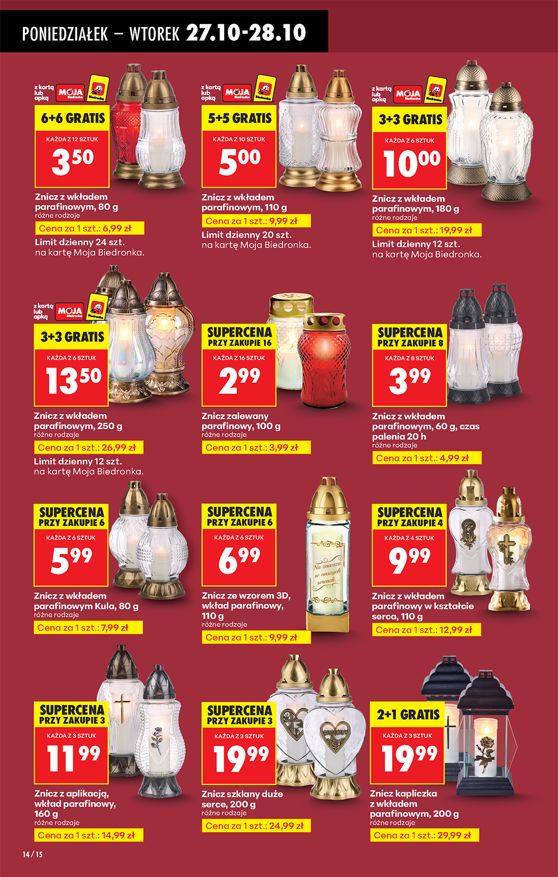 biedronka - Aktuální leták Biedronka od 27.10. do 31.10. - page: 16