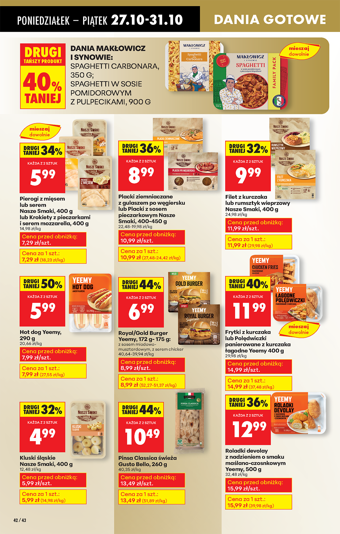 biedronka - Aktuální leták Biedronka od 27.10. do 31.10. - page: 52