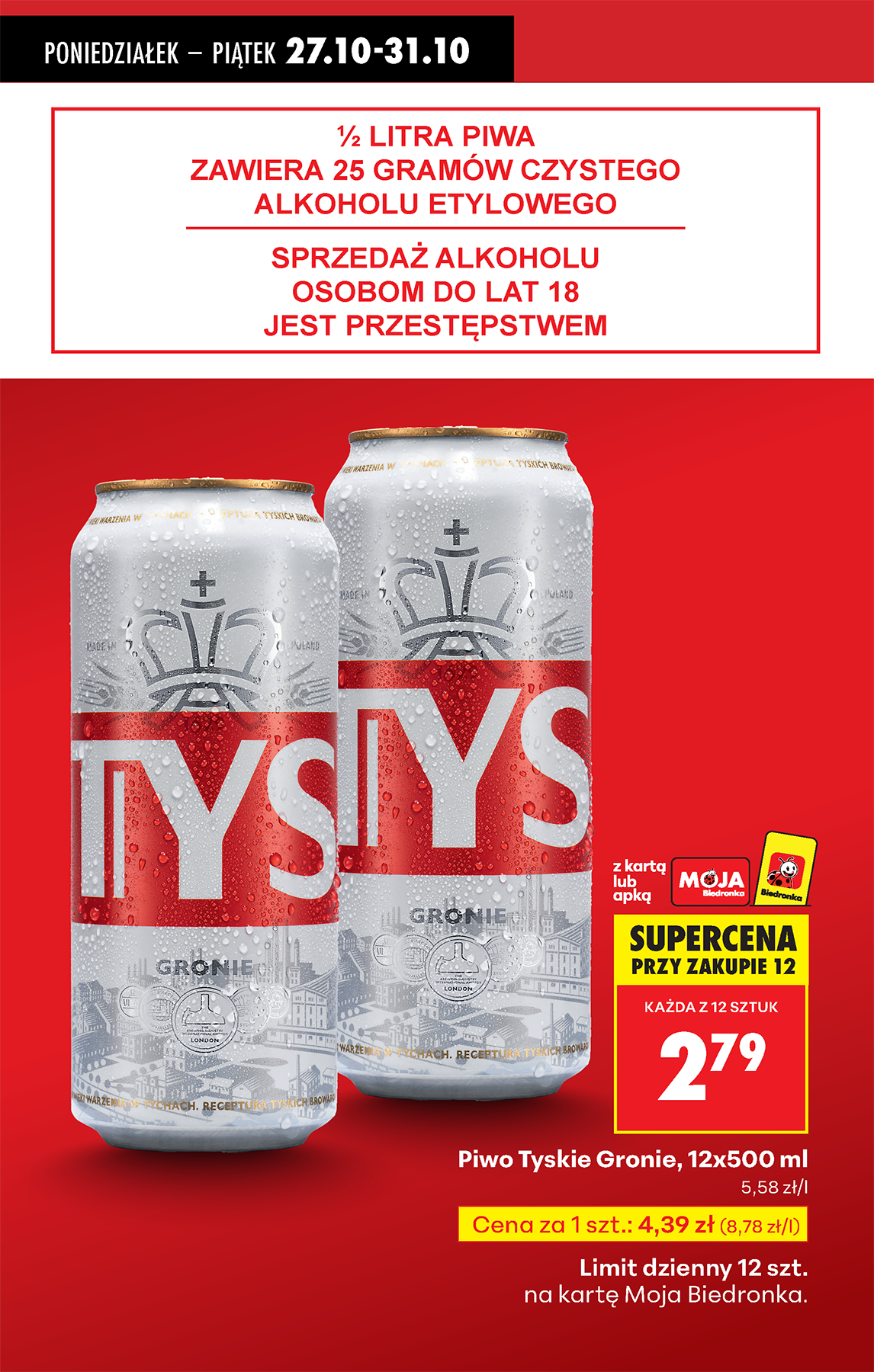 biedronka - Aktuální leták Biedronka od 27.10. do 31.10. - page: 5