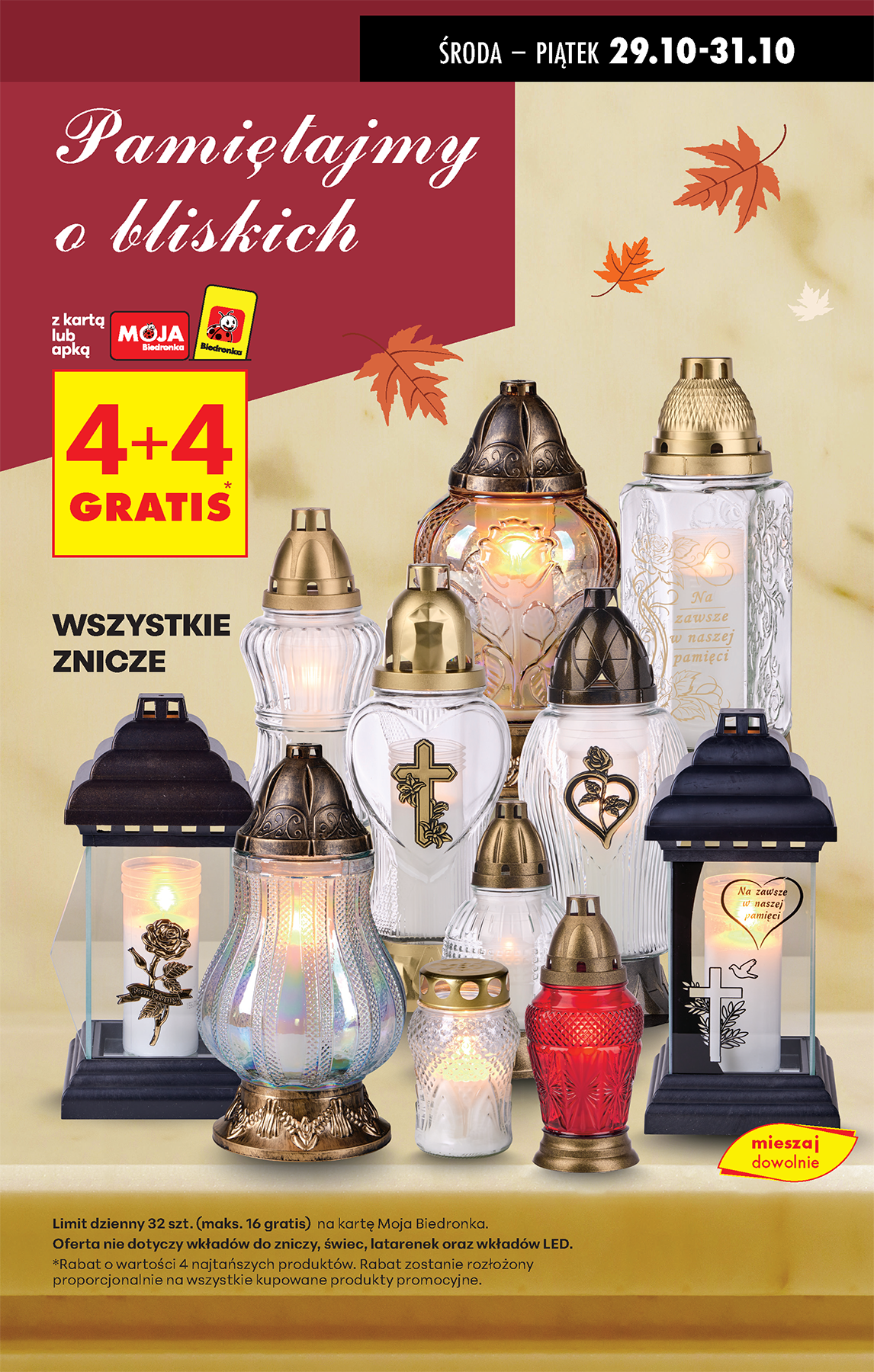 biedronka - Aktuální leták Biedronka - Kwiaty i znicze od 29.10. do 31.10. - page: 2