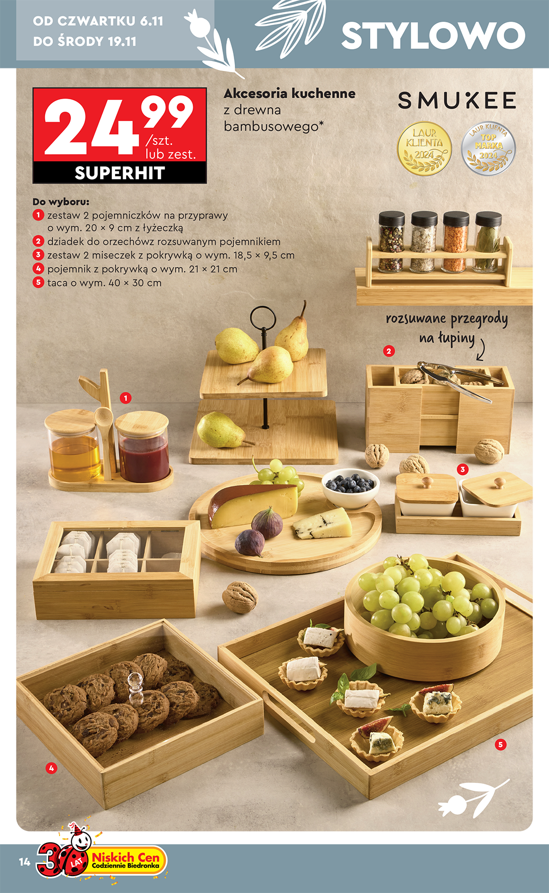 biedronka - Aktuální leták Biedronka - Hity i inspiracje od 03.11. do 15.11. - page: 14