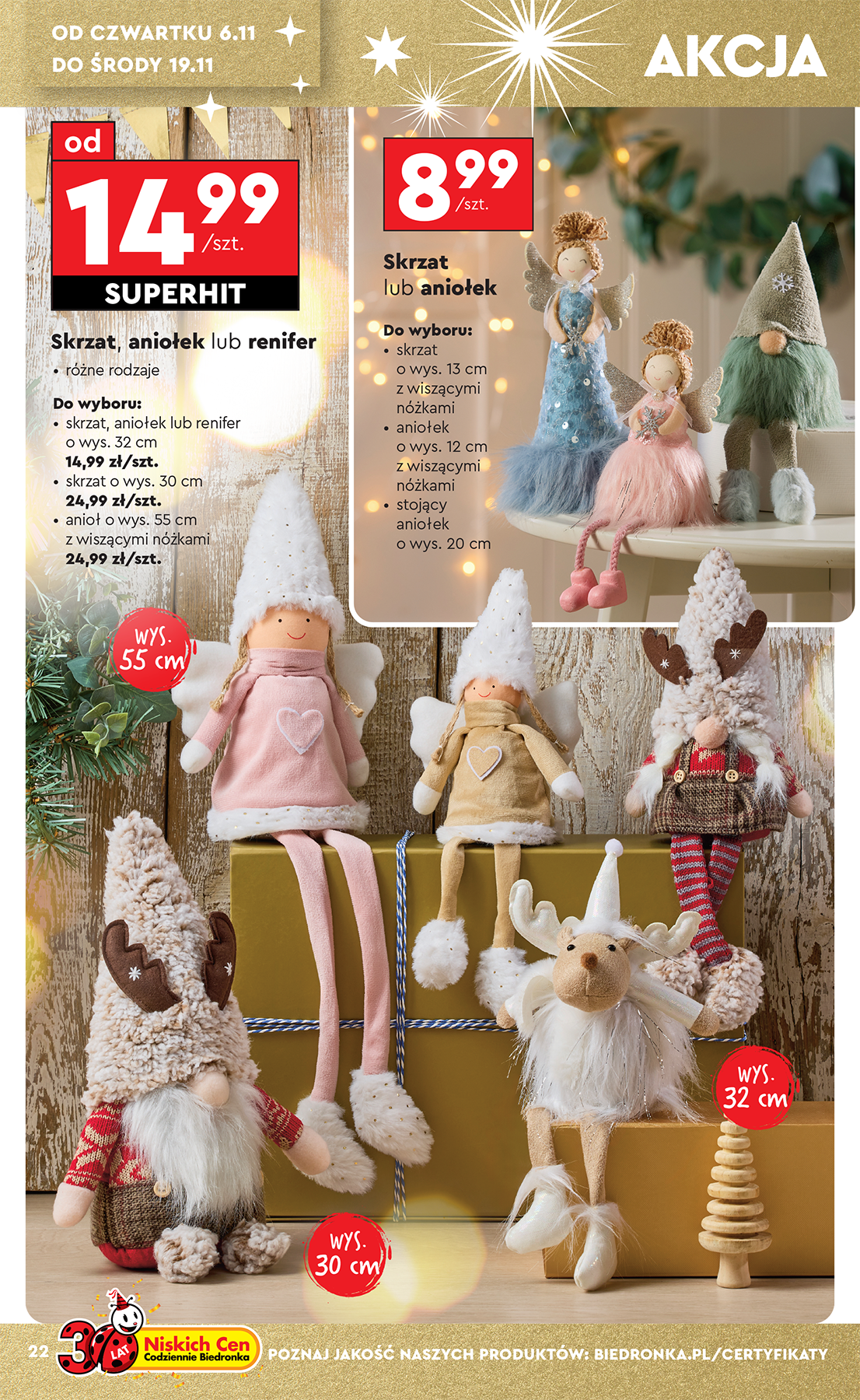 biedronka - Aktuální leták Biedronka - Hity i inspiracje od 03.11. do 15.11. - page: 22