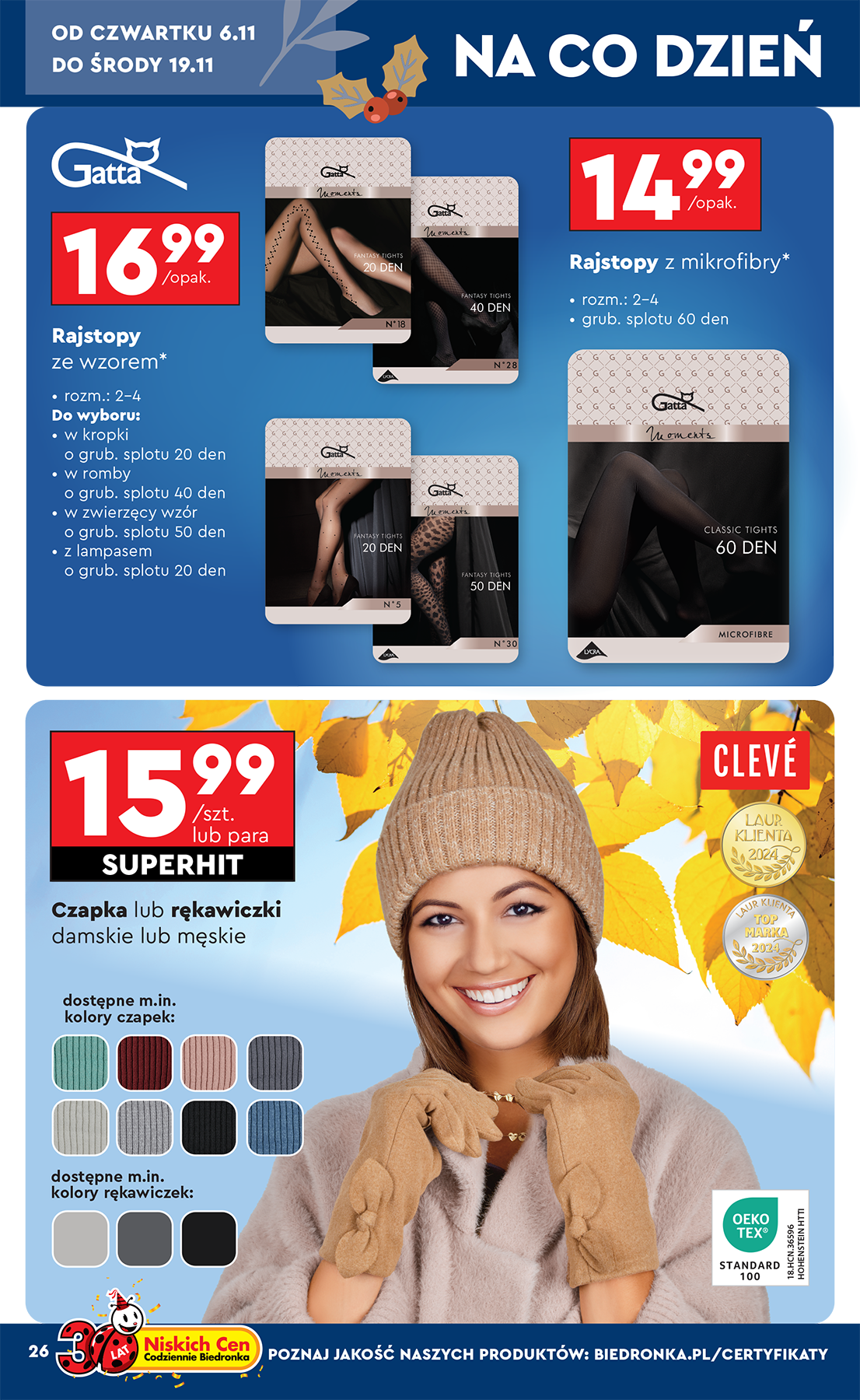 biedronka - Aktuální leták Biedronka - Hity i inspiracje od 03.11. do 15.11. - page: 26