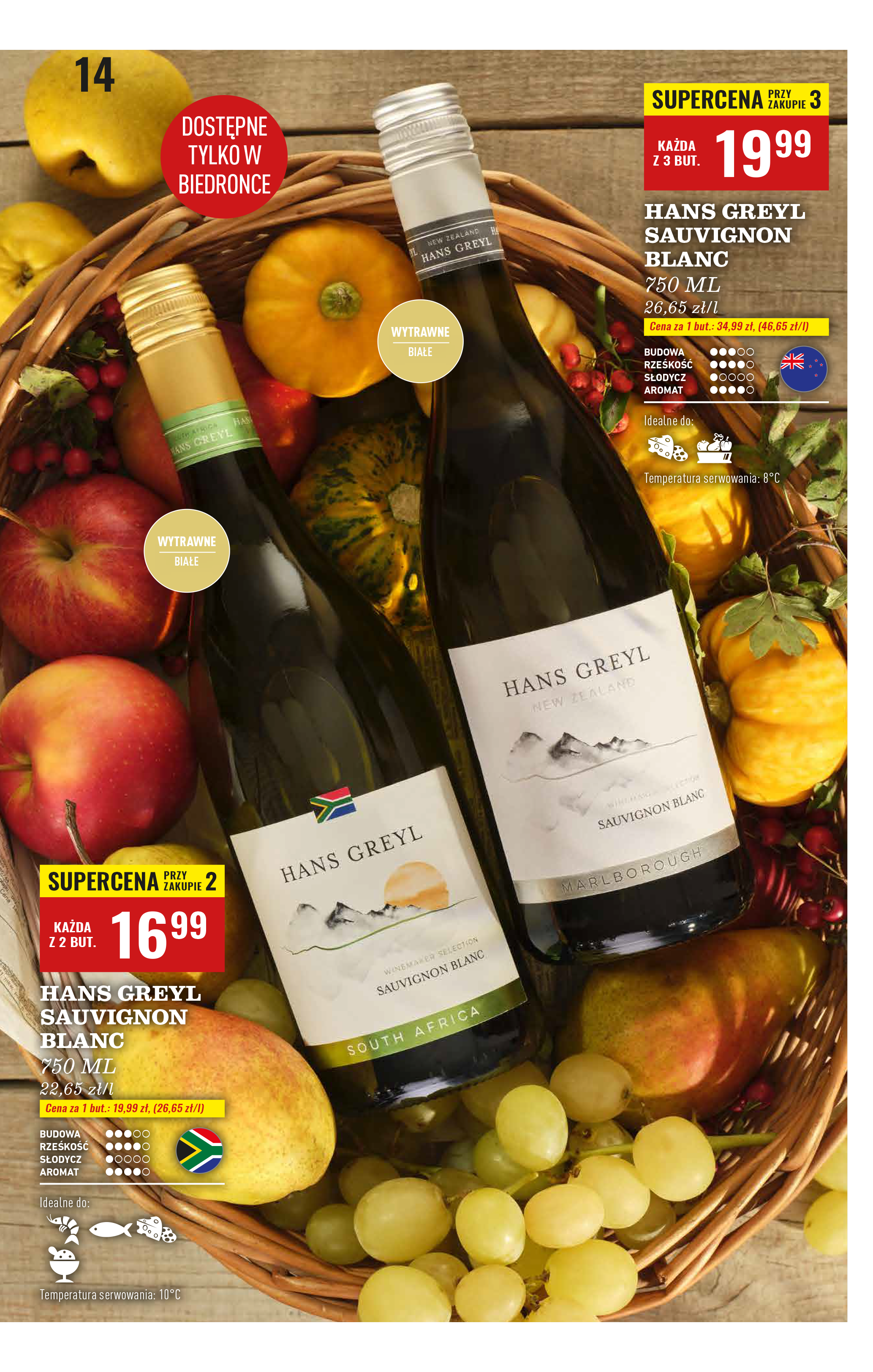 biedronka - Aktuální leták Biedronka - Czas na Toast od 03.11. do 15.11. - page: 14