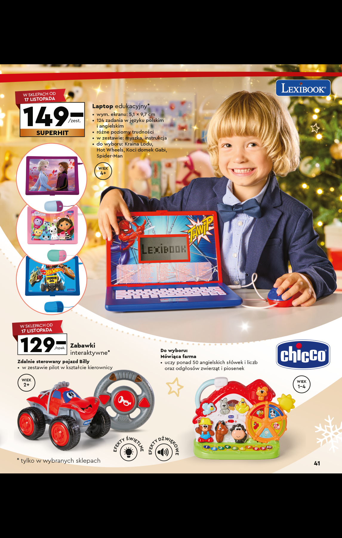 biedronka - Aktuální leták Biedronka - Kraina Zabawek 2025 od 02.11. do 24.12. - page: 41