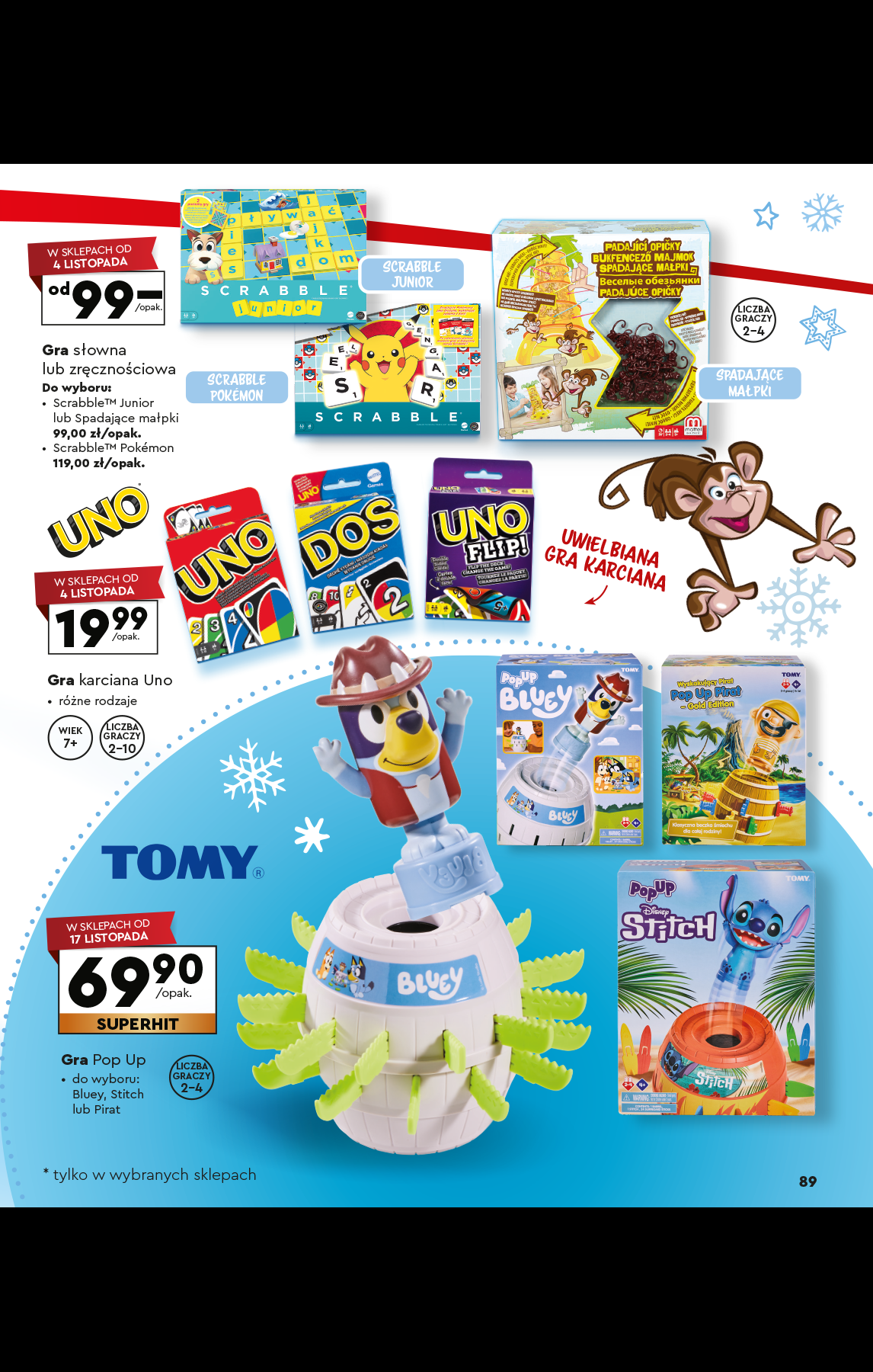 biedronka - Aktuální leták Biedronka - Kraina Zabawek 2025 od 02.11. do 24.12. - page: 89