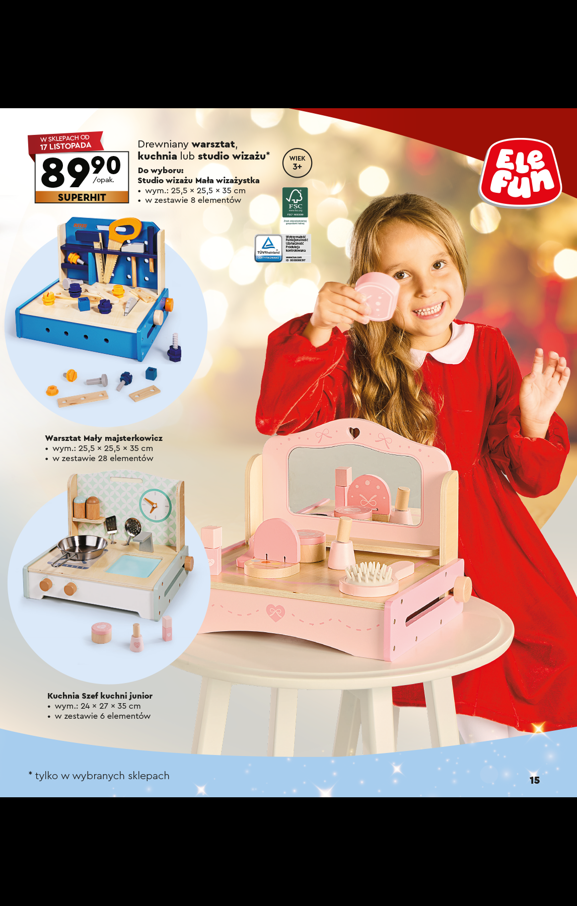 biedronka - Aktuální leták Biedronka - Kraina Zabawek 2025 od 02.11. do 24.12. - page: 15