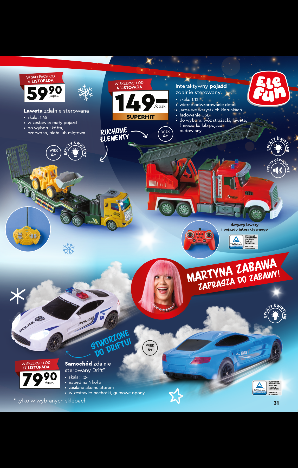 biedronka - Aktuální leták Biedronka - Kraina Zabawek 2025 od 02.11. do 24.12. - page: 31