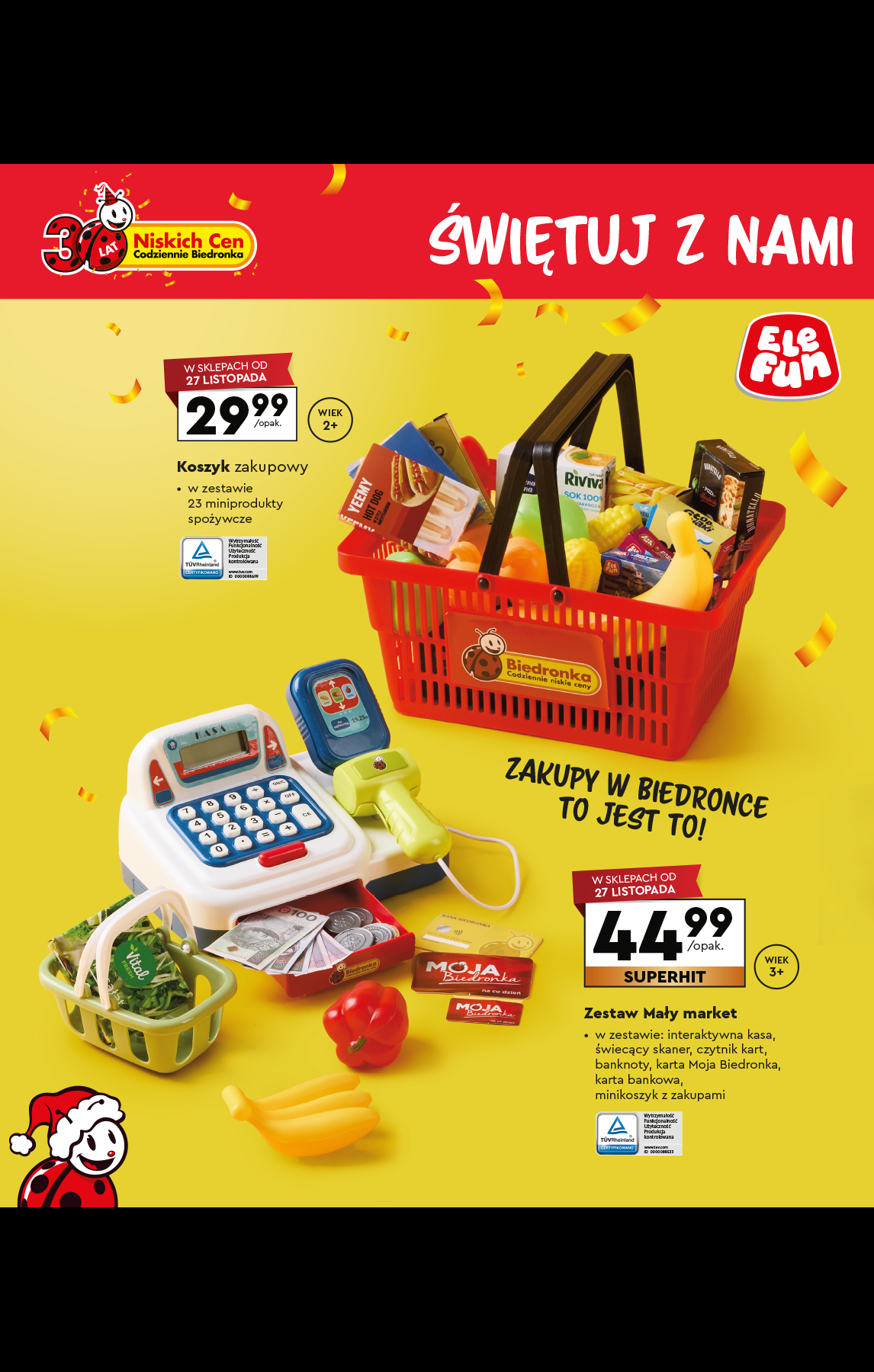 biedronka - Aktuální leták Biedronka - Kraina Zabawek 2025 od 02.11. do 24.12. - page: 12