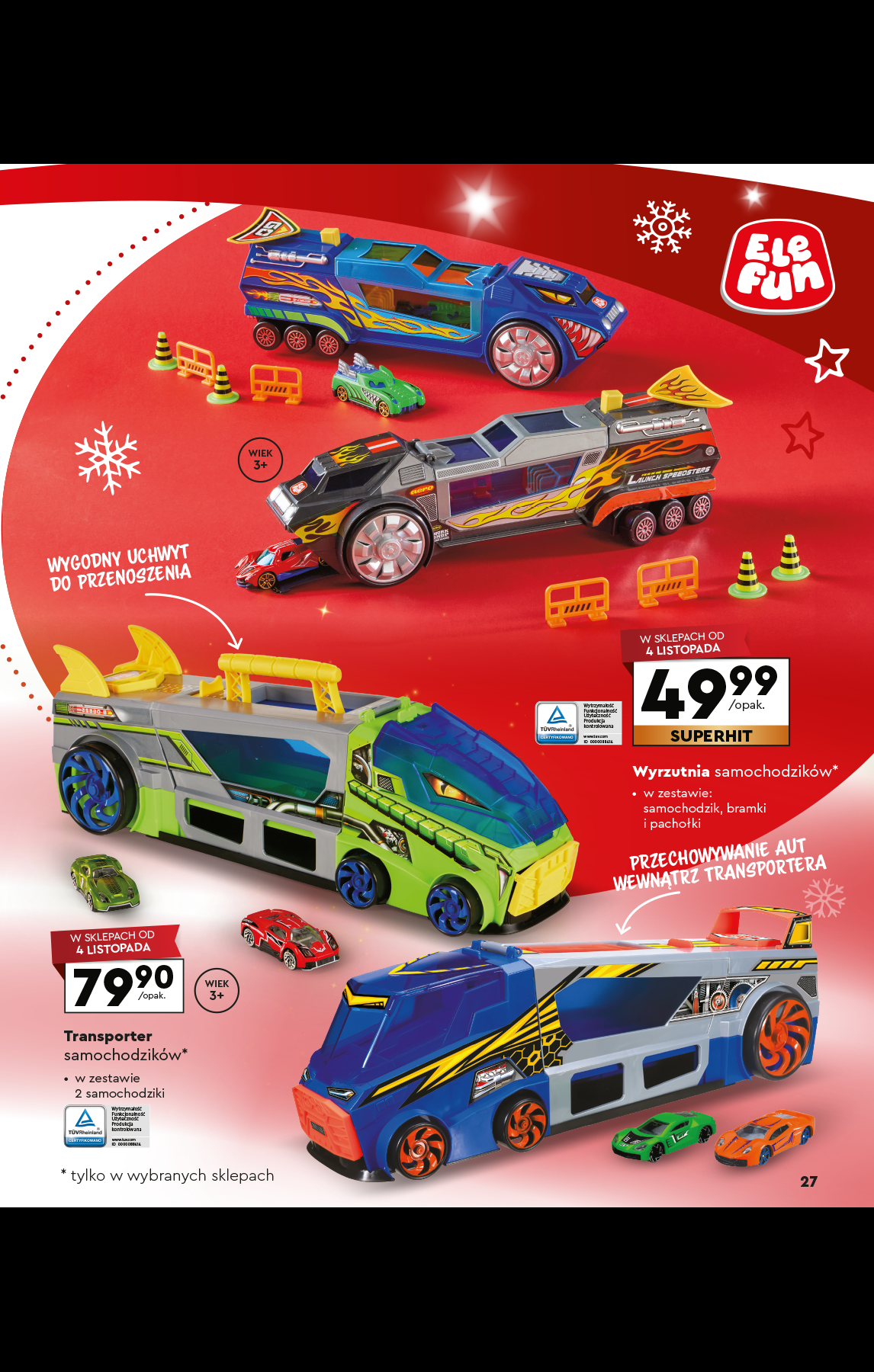 biedronka - Aktuální leták Biedronka - Kraina Zabawek 2025 od 02.11. do 24.12. - page: 27