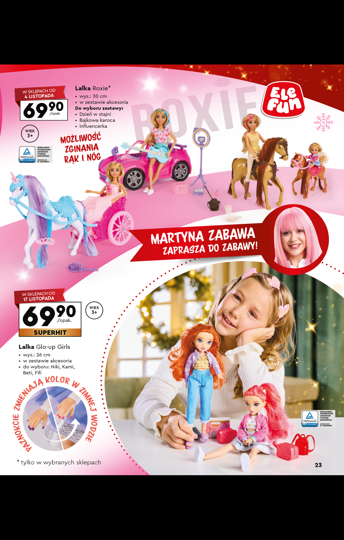 biedronka - Aktuální leták Biedronka - Kraina Zabawek 2025 od 02.11. do 24.12. - page: 23