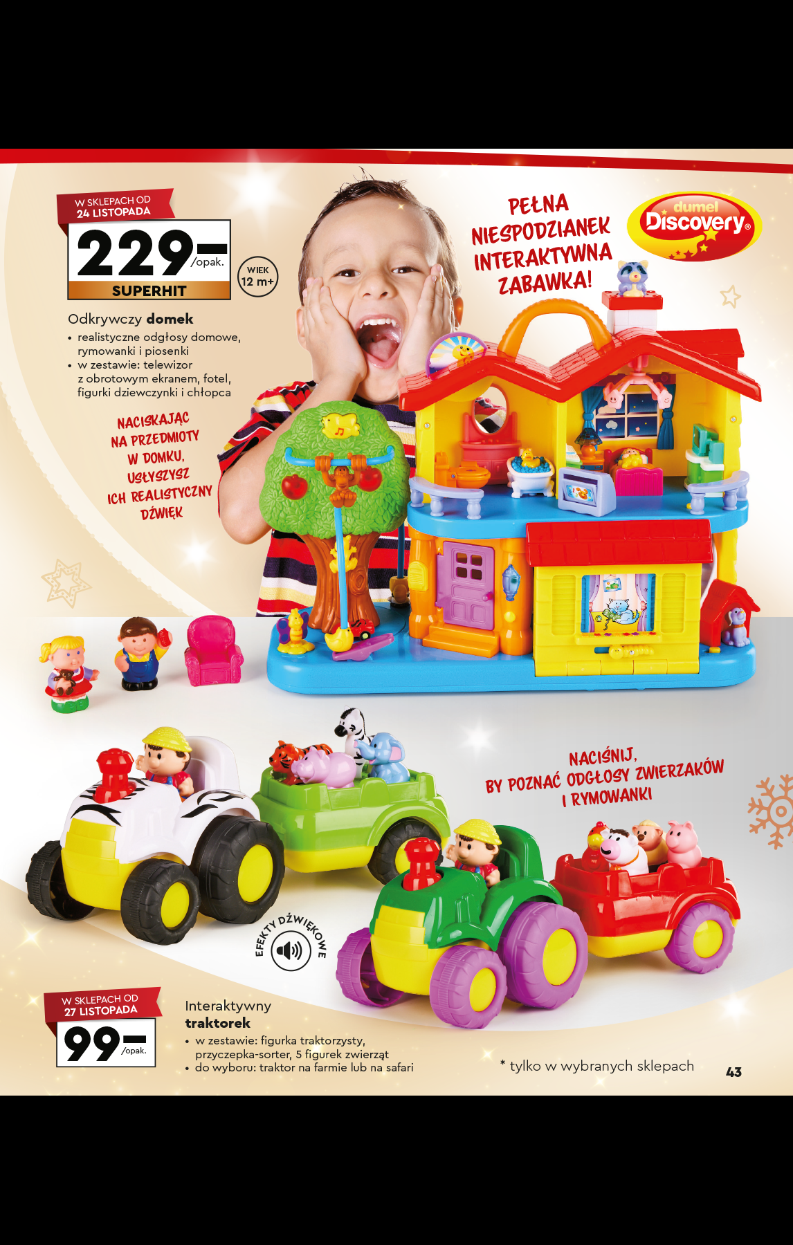 biedronka - Aktuální leták Biedronka - Kraina Zabawek 2025 od 02.11. do 24.12. - page: 43