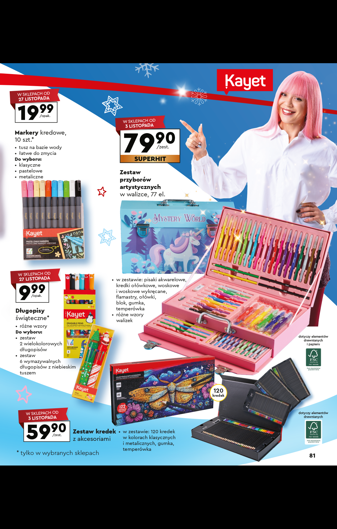 biedronka - Aktuální leták Biedronka - Kraina Zabawek 2025 od 02.11. do 24.12. - page: 81