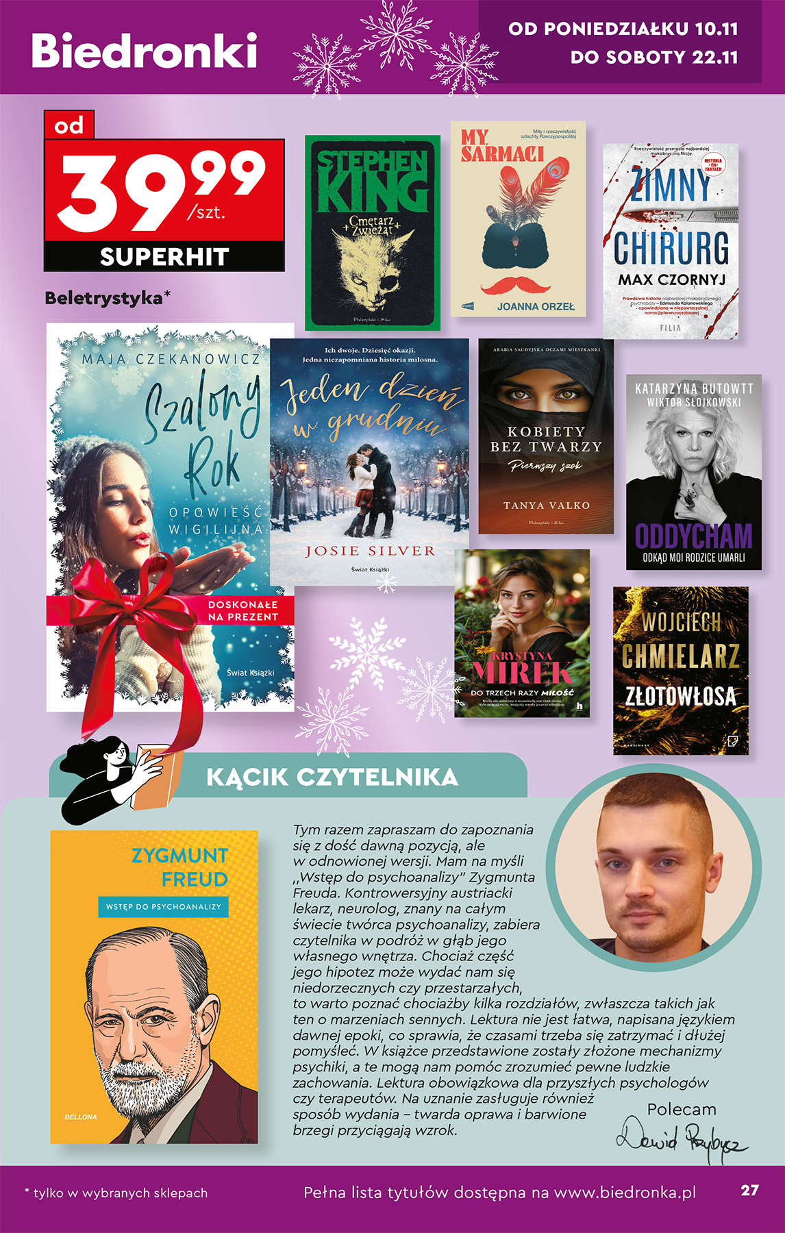 biedronka - Aktuální leták Biedronka - Hity i inspiracje od 08.11. do 01.12. - page: 29