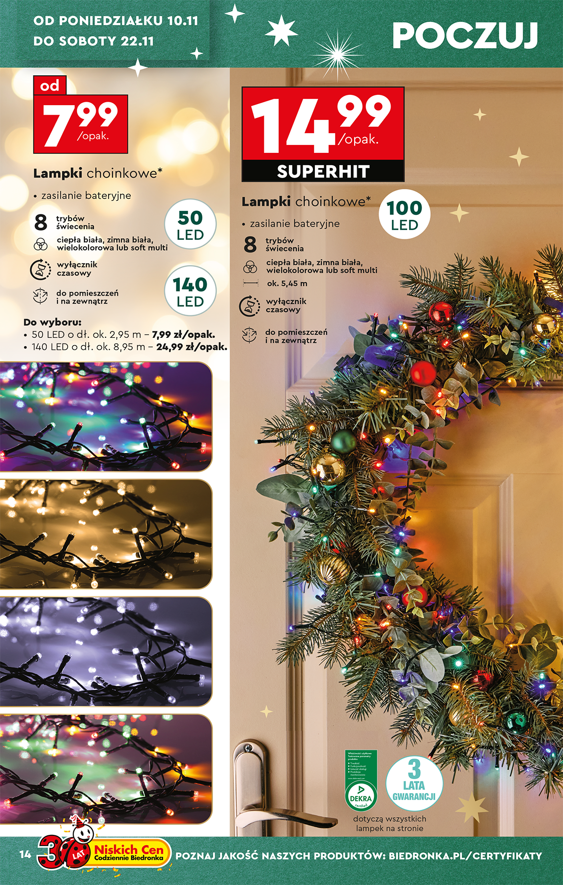 biedronka - Aktuální leták Biedronka - Hity i inspiracje od 08.11. do 01.12. - page: 16