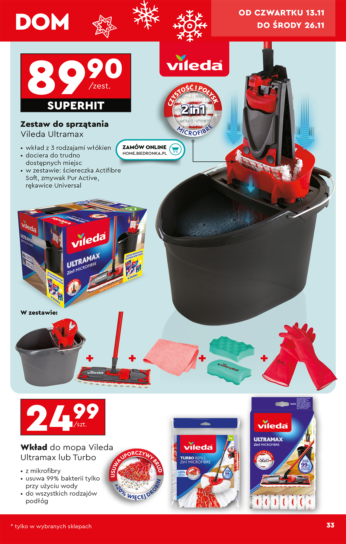 biedronka - Aktuální leták Biedronka - Hity i inspiracje od 08.11. do 01.12. - page: 35