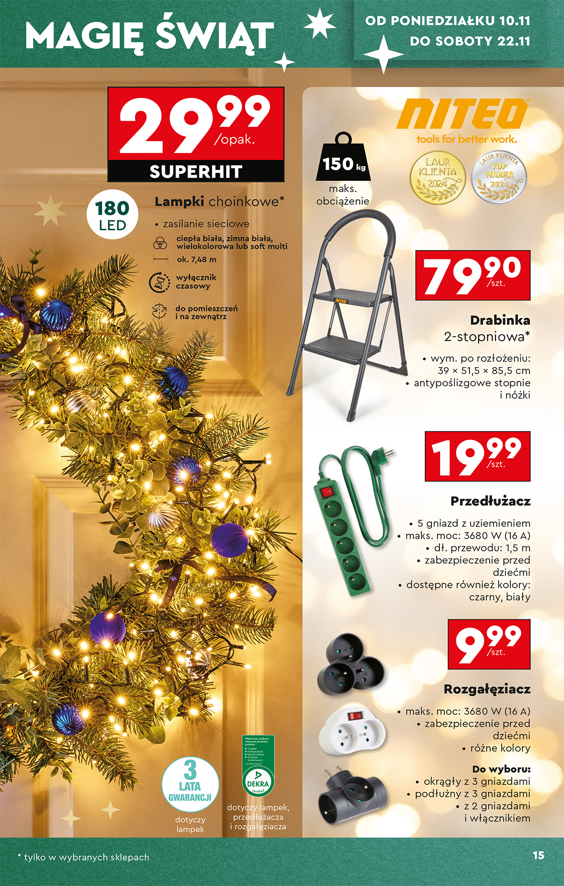 biedronka - Aktuální leták Biedronka - Hity i inspiracje od 08.11. do 01.12. - page: 17