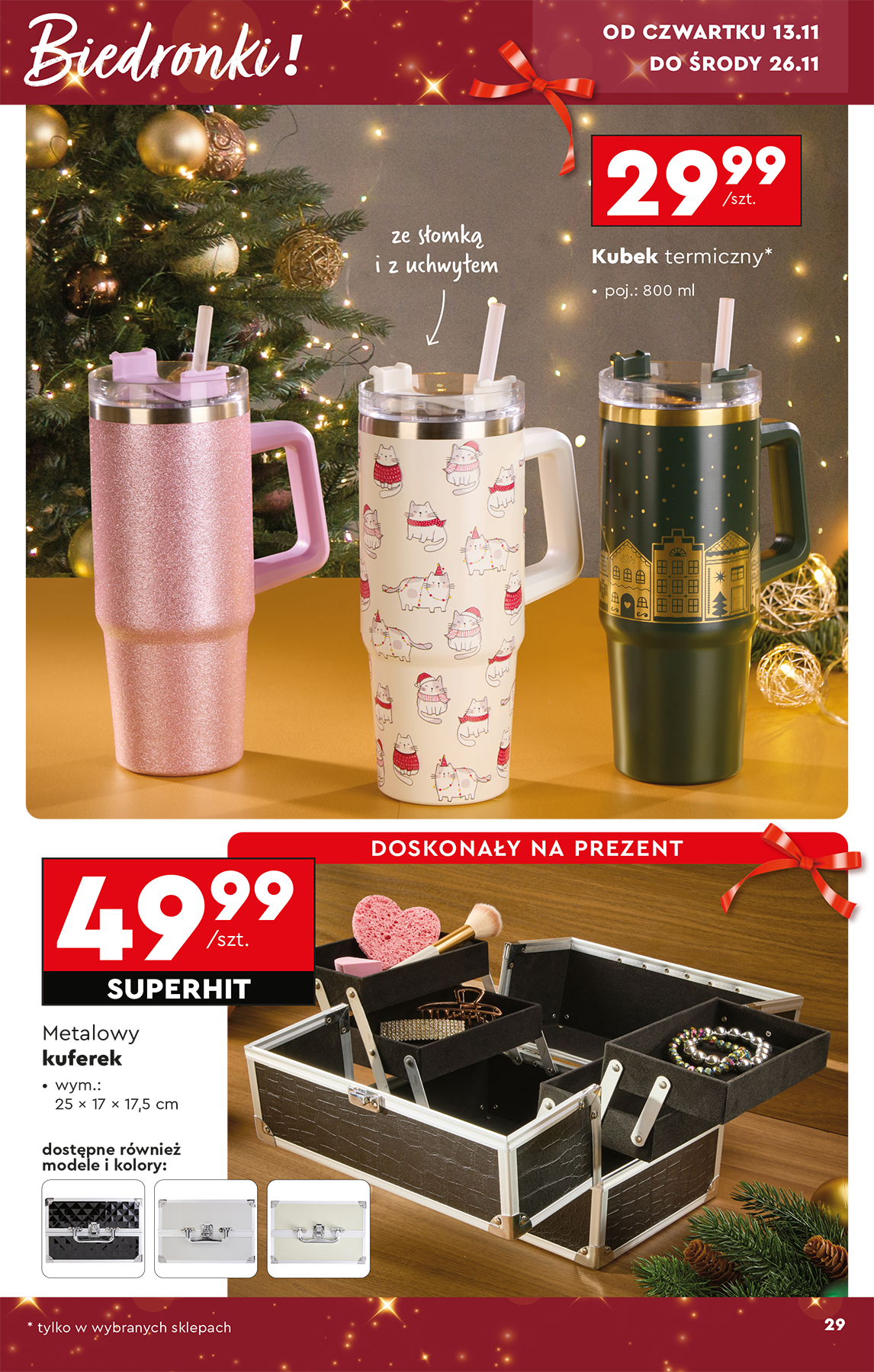 biedronka - Aktuální leták Biedronka - Hity i inspiracje od 08.11. do 01.12. - page: 31