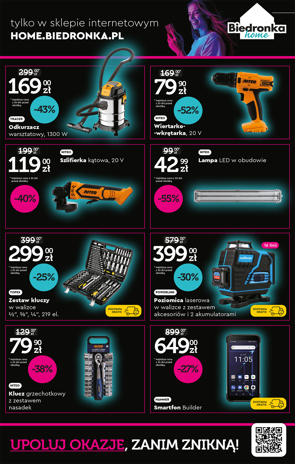 biedronka - Aktuální leták Biedronka - Hity i inspiracje od 08.11. do 01.12. - page: 47