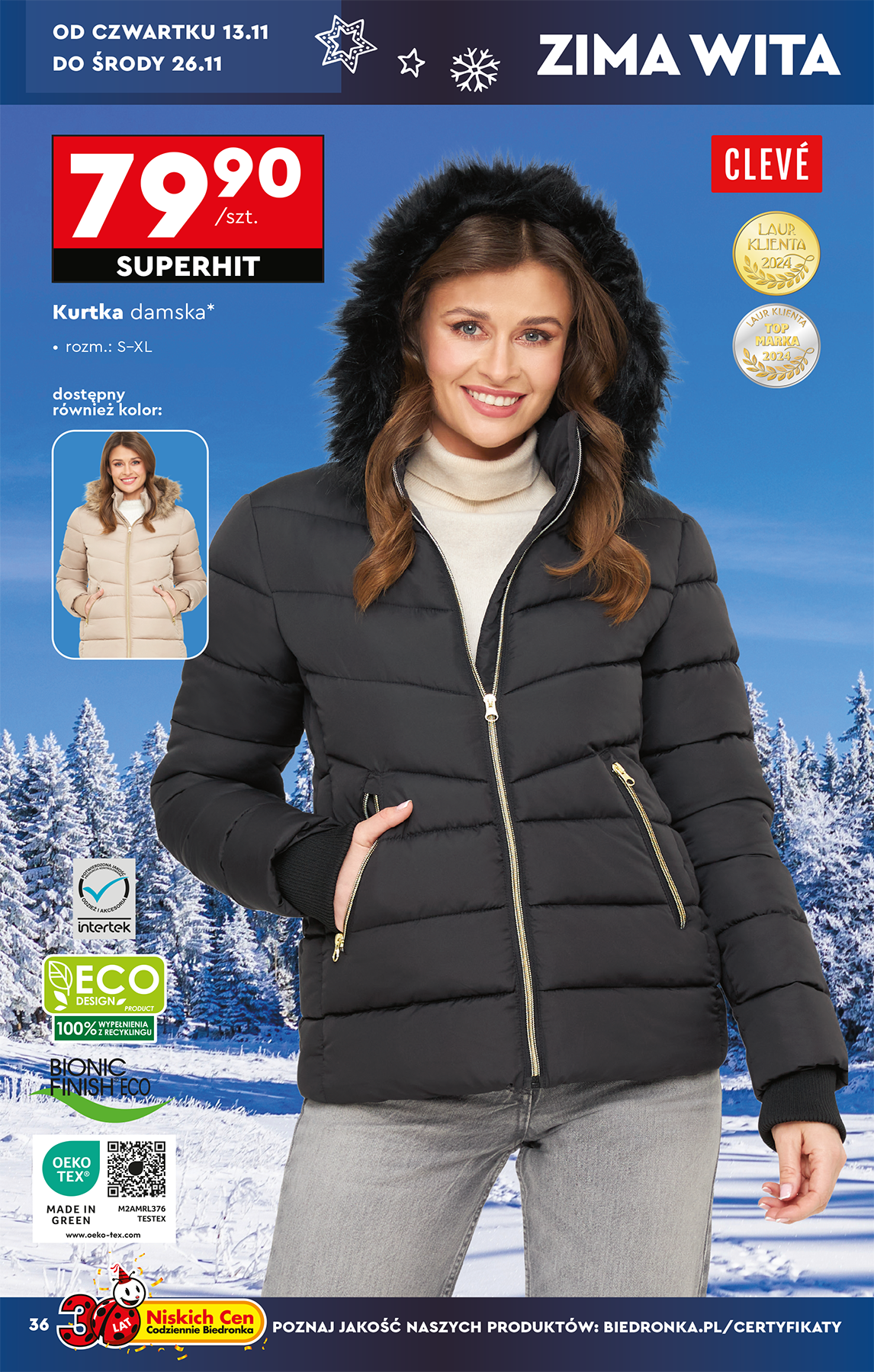 biedronka - Aktuální leták Biedronka - Hity i inspiracje od 08.11. do 01.12. - page: 38