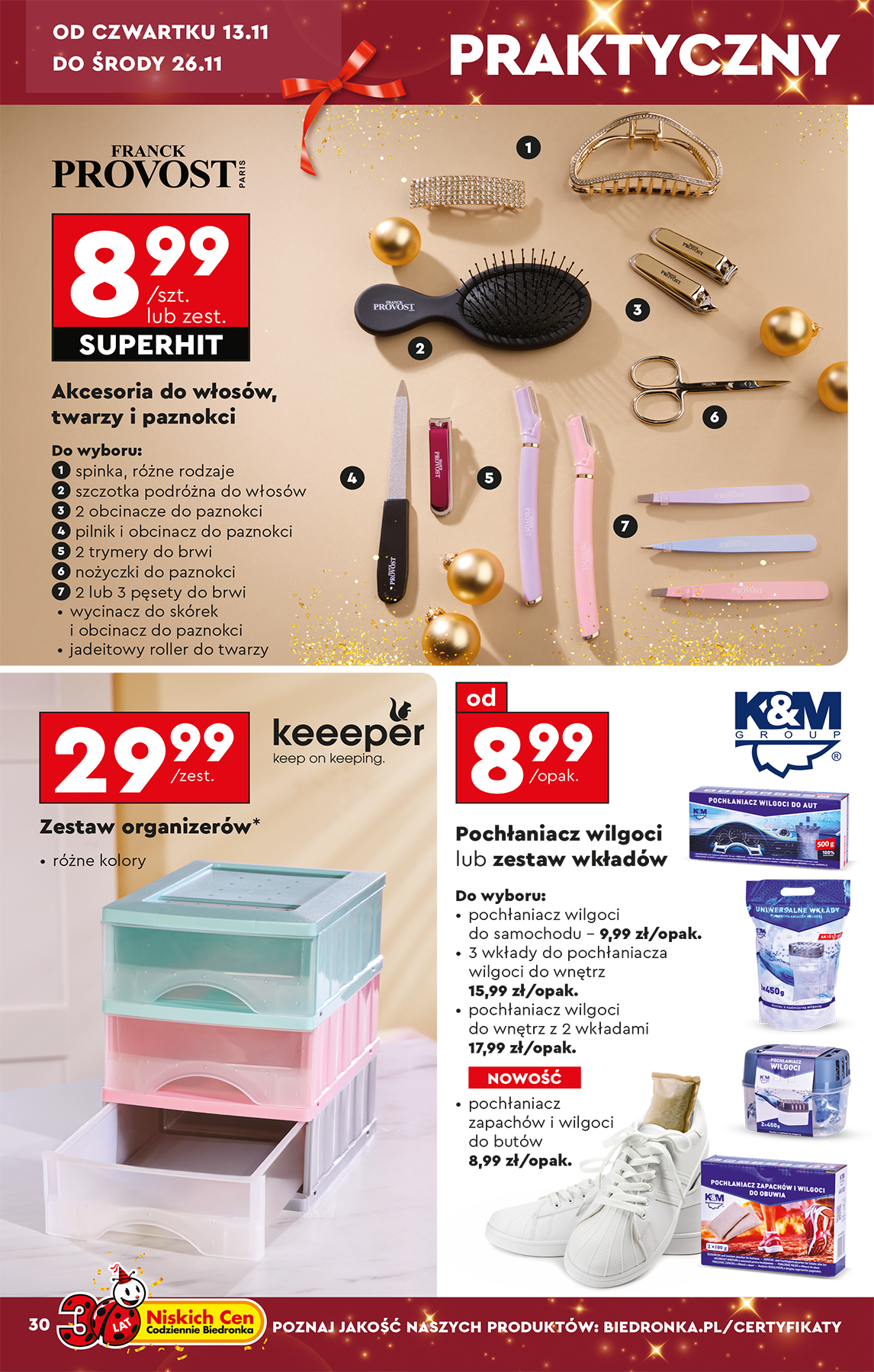 biedronka - Aktuální leták Biedronka - Hity i inspiracje od 08.11. do 01.12. - page: 32