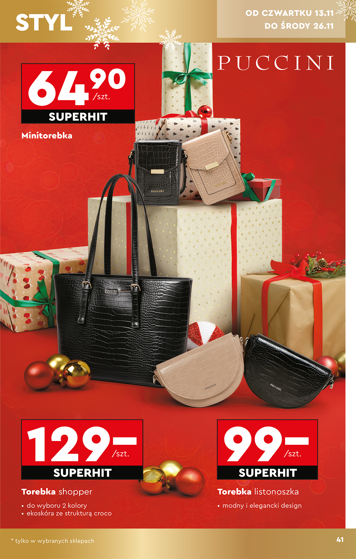 biedronka - Aktuální leták Biedronka - Hity i inspiracje od 08.11. do 01.12. - page: 43