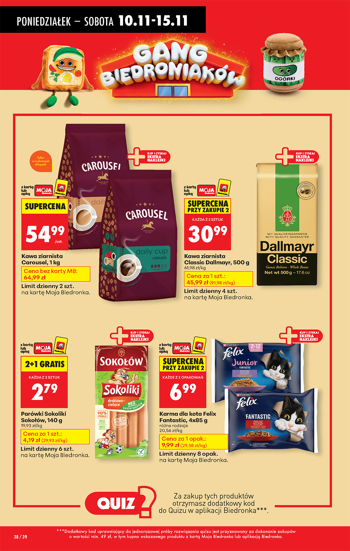 biedronka - Aktuální leták Biedronka od 10.11. do 15.11. - page: 44