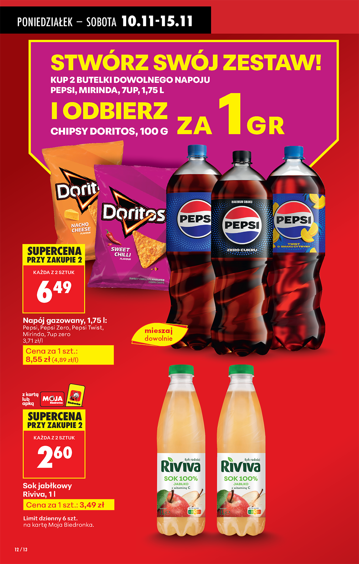 biedronka - Aktuální leták Biedronka od 10.11. do 15.11. - page: 12