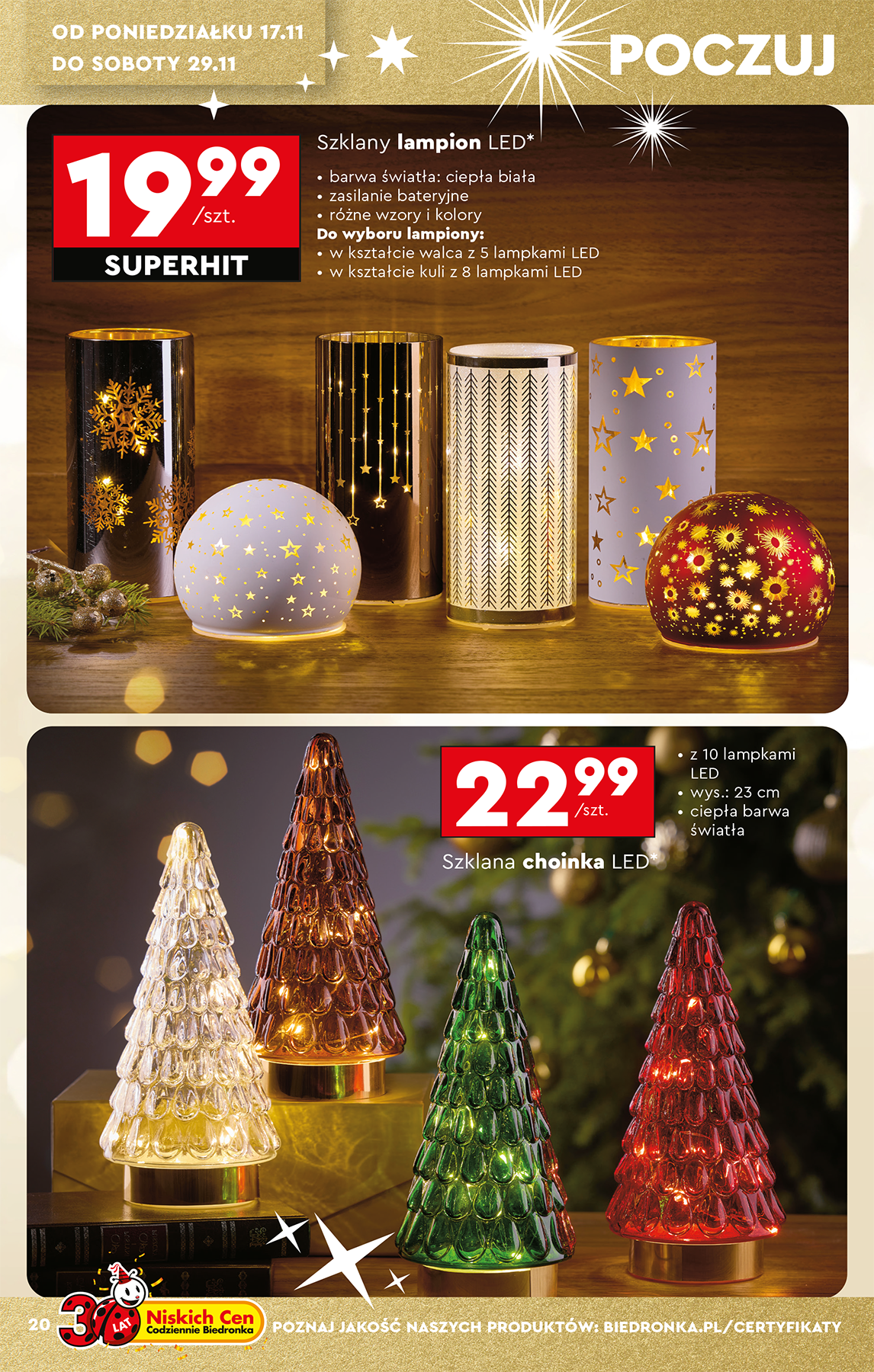 biedronka - Aktuální leták Biedronka - Hity i inspiracje od 15.11. do 29.11. - page: 22