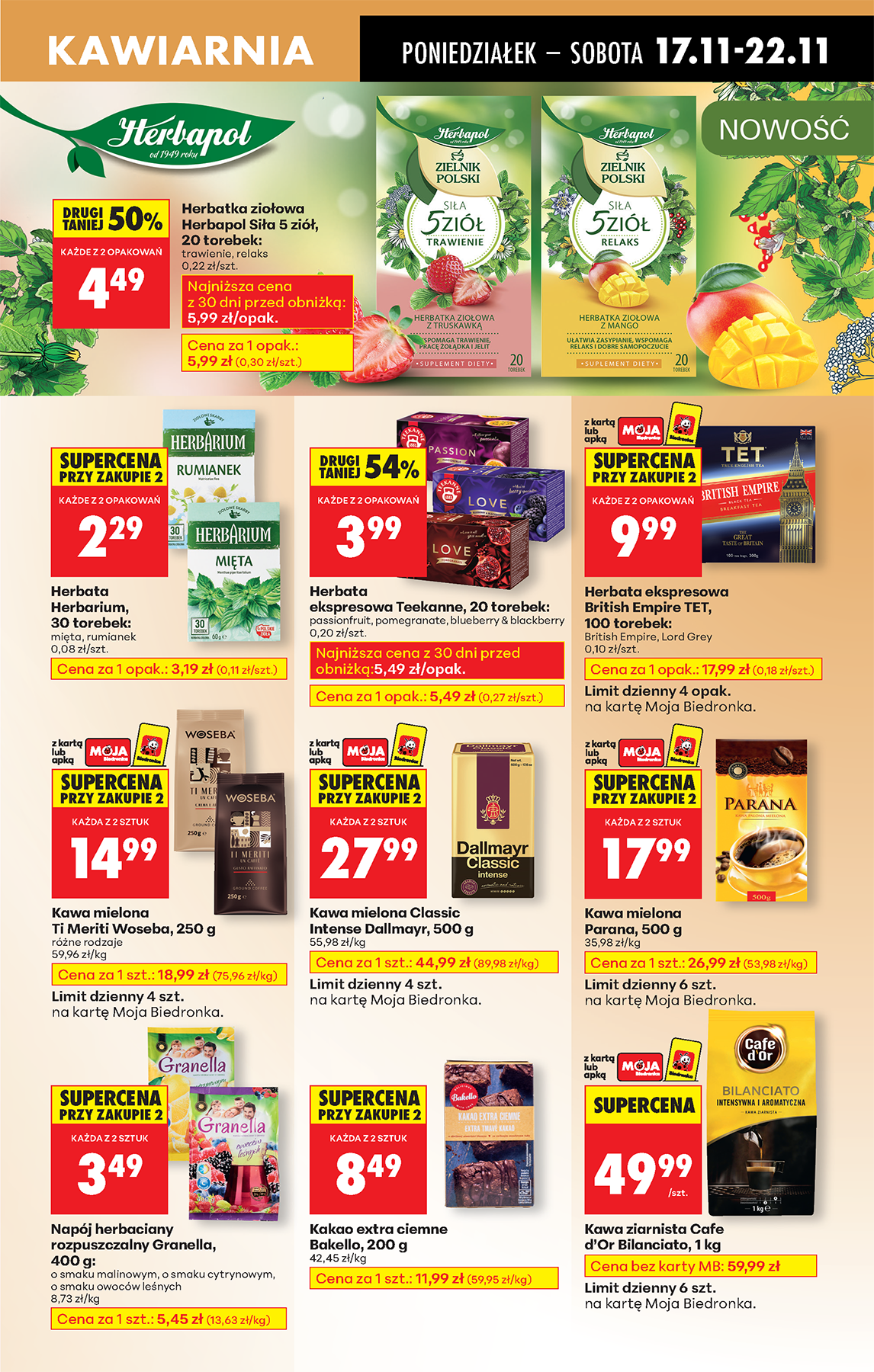 biedronka - Aktuální leták Biedronka od 17.11. do 22.11. - page: 63