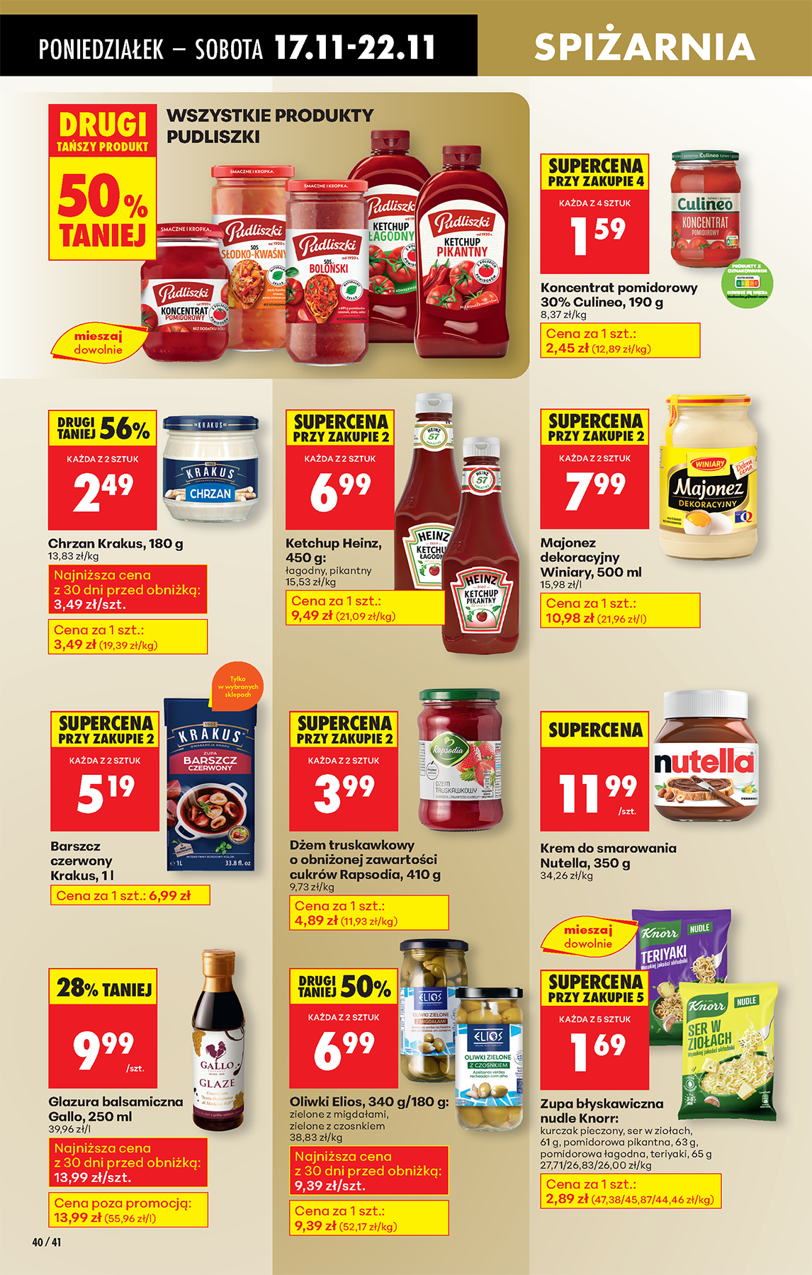 biedronka - Aktuální leták Biedronka od 17.11. do 22.11. - page: 52