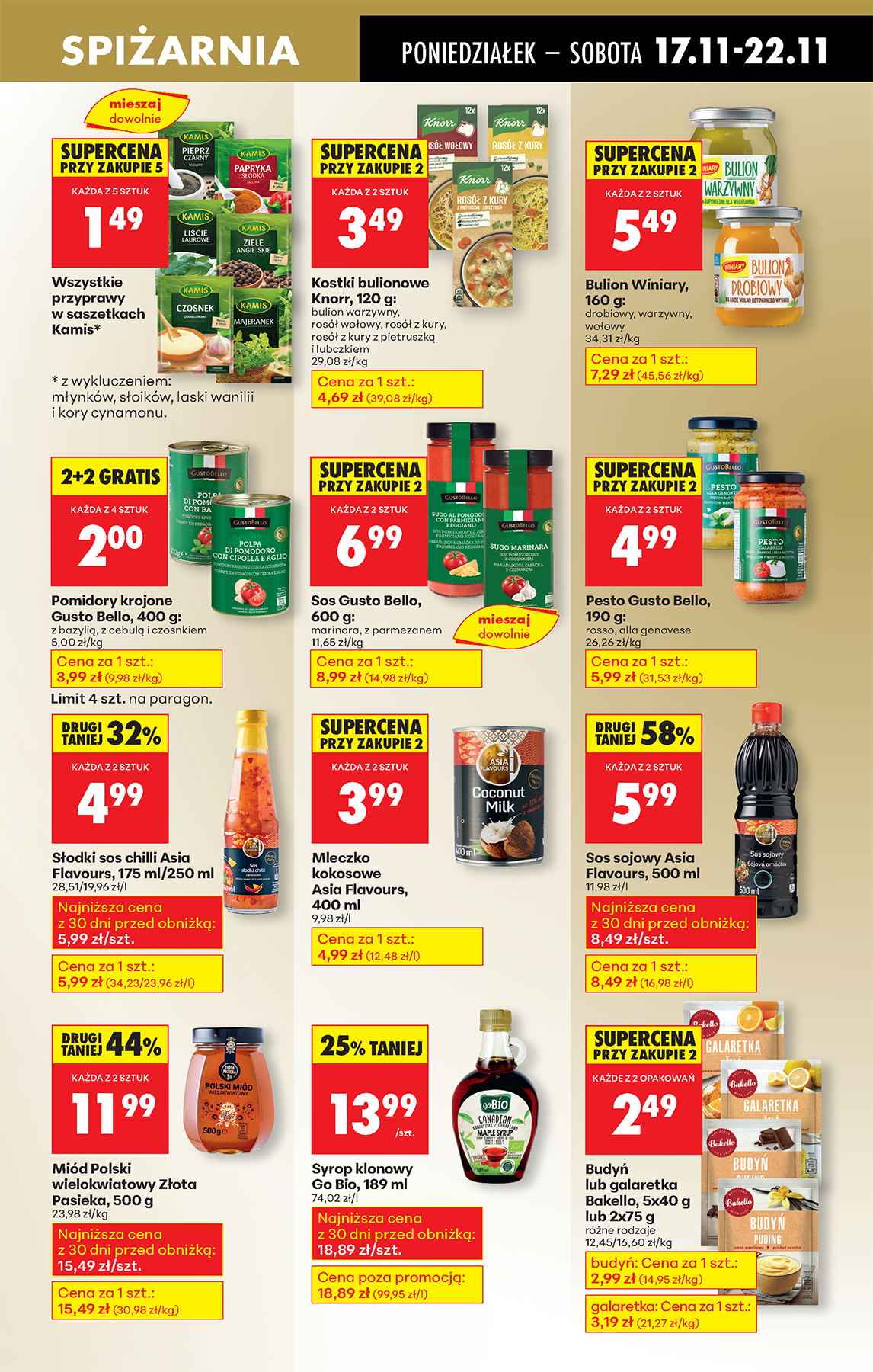 biedronka - Aktuální leták Biedronka od 17.11. do 22.11. - page: 49