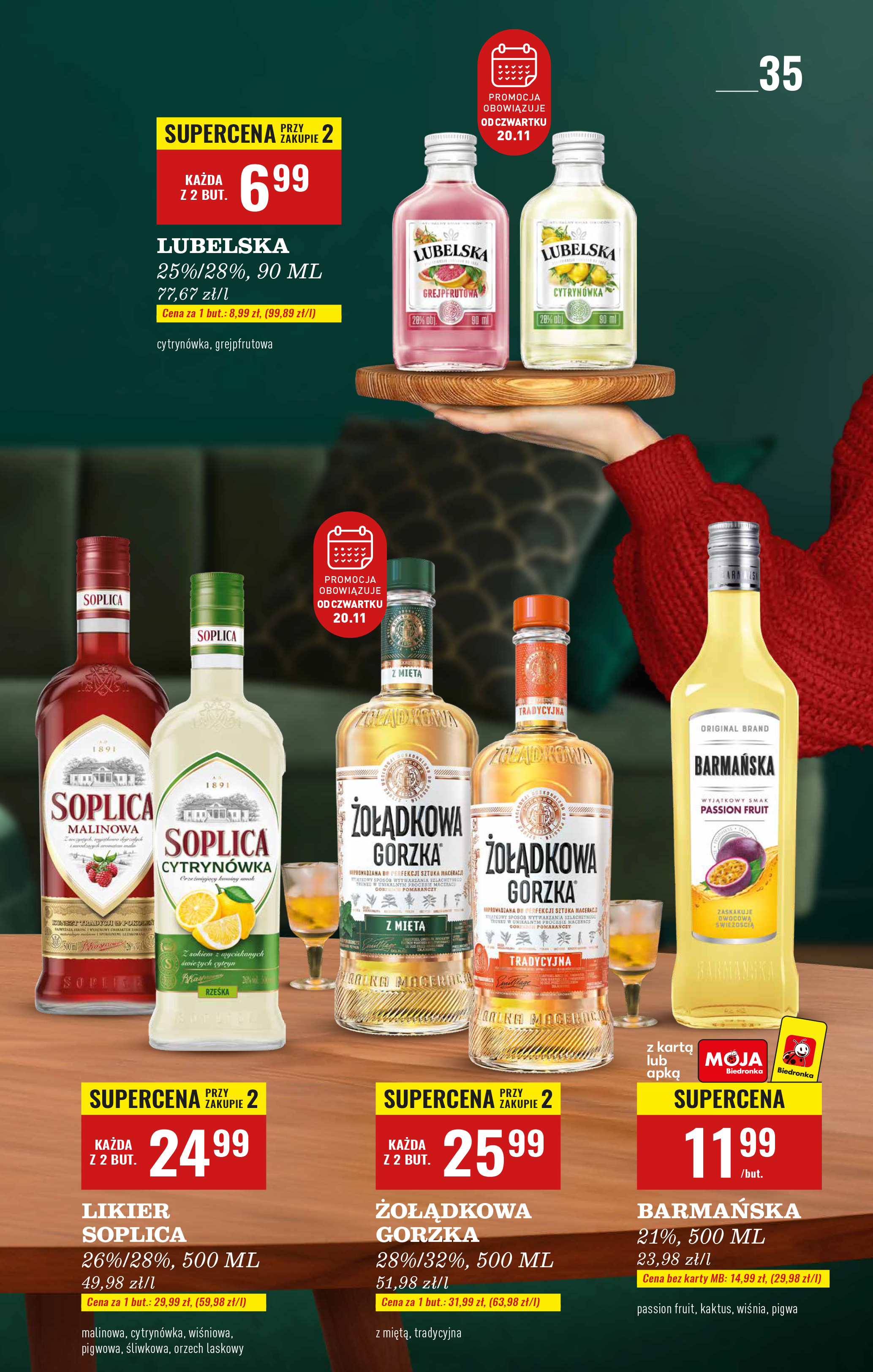 biedronka - Aktuální leták Biedronka - Czas na Toast od 17.11. do 29.11. - page: 35