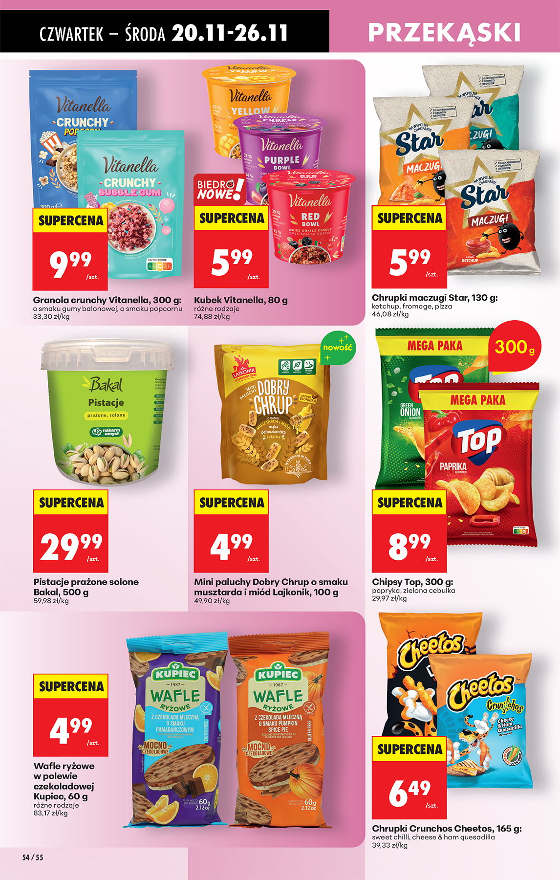 biedronka - Aktuální leták Biedronka od 20.11. do 26.11. - page: 62