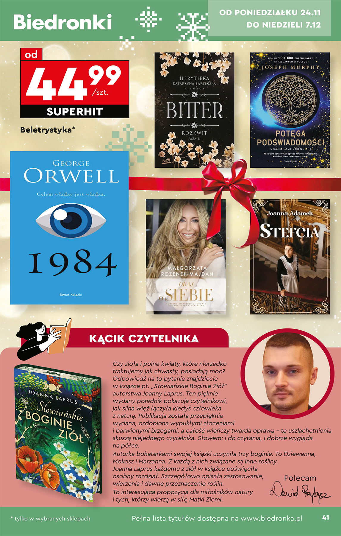 biedronka - Aktuální leták Biedronka - Black Week od 22.11. do 07.12. - page: 43