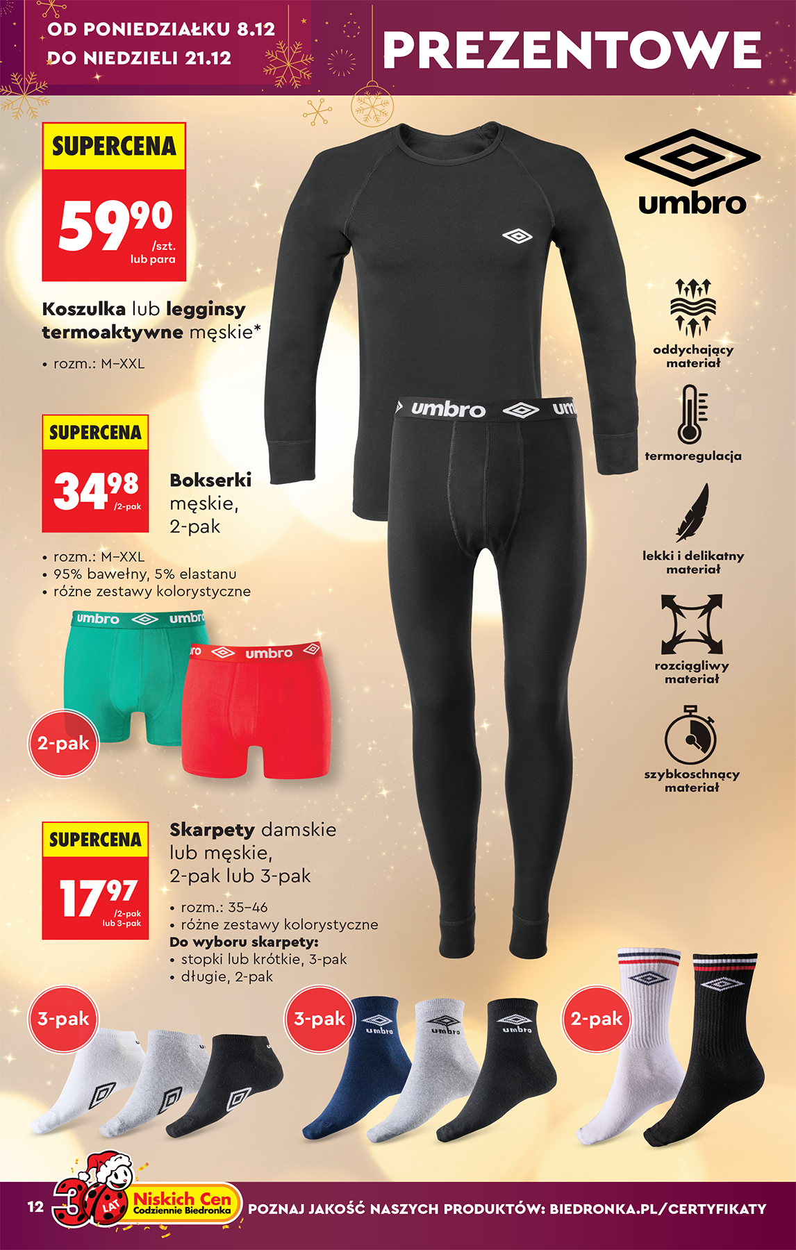 biedronka - Aktuální leták Biedronka - Hity i inspiracje od 06.12. do 28.12. - page: 12