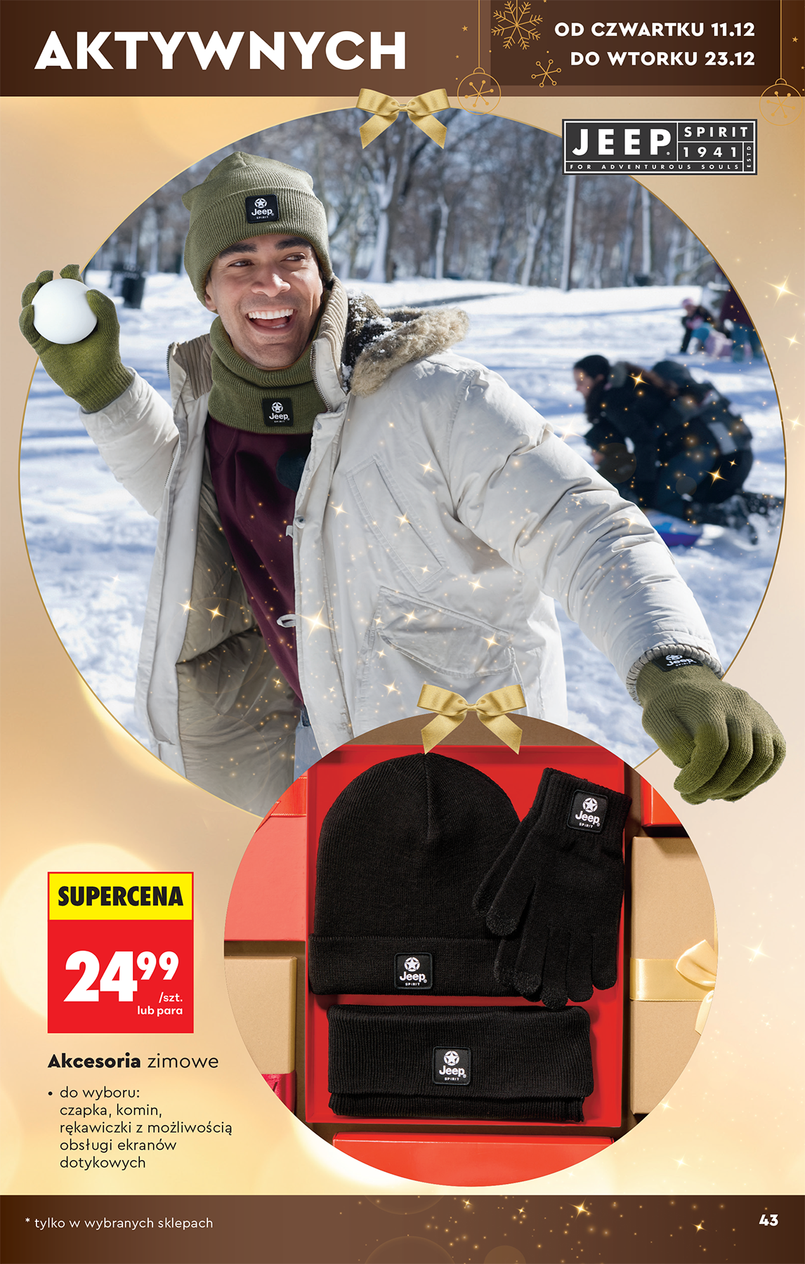 biedronka - Aktuální leták Biedronka - Hity i inspiracje od 06.12. do 28.12. - page: 43