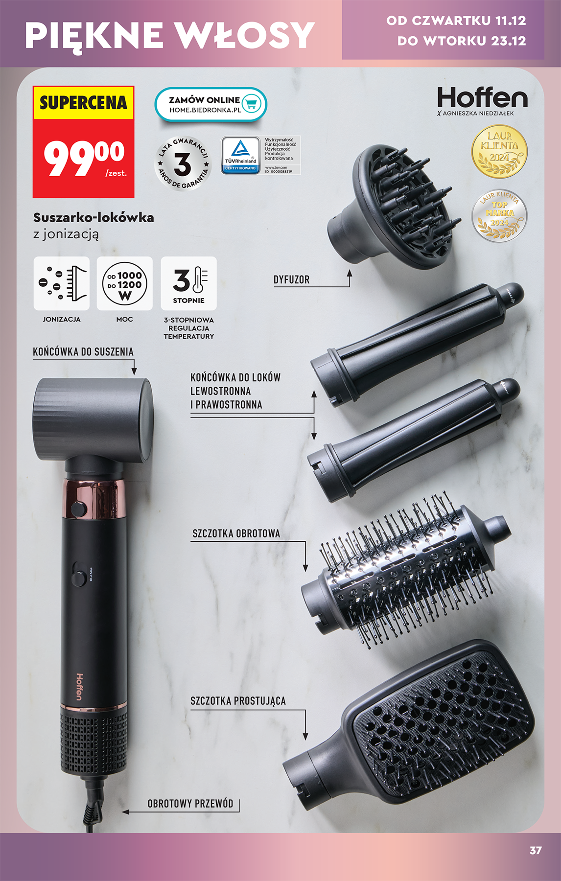 biedronka - Aktuální leták Biedronka - Hity i inspiracje od 06.12. do 28.12. - page: 37