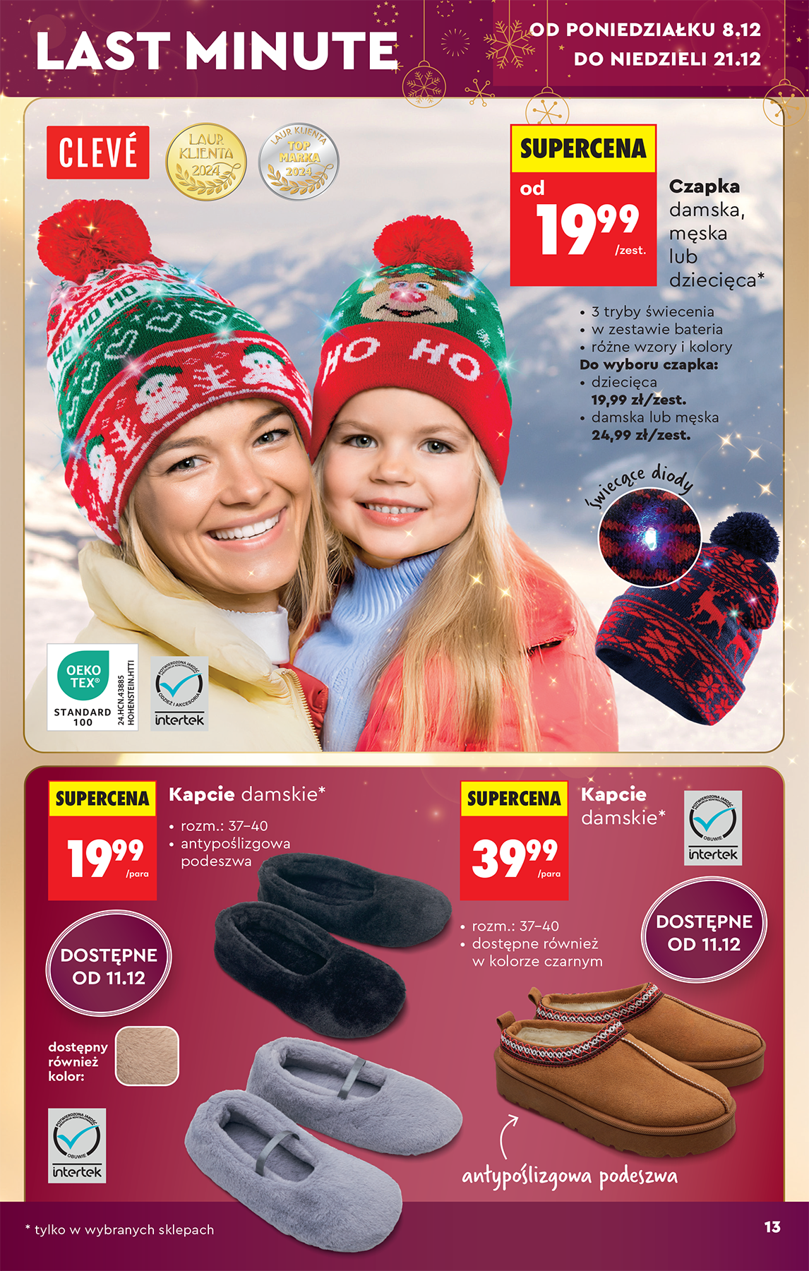 biedronka - Aktuální leták Biedronka - Hity i inspiracje od 06.12. do 28.12. - page: 13