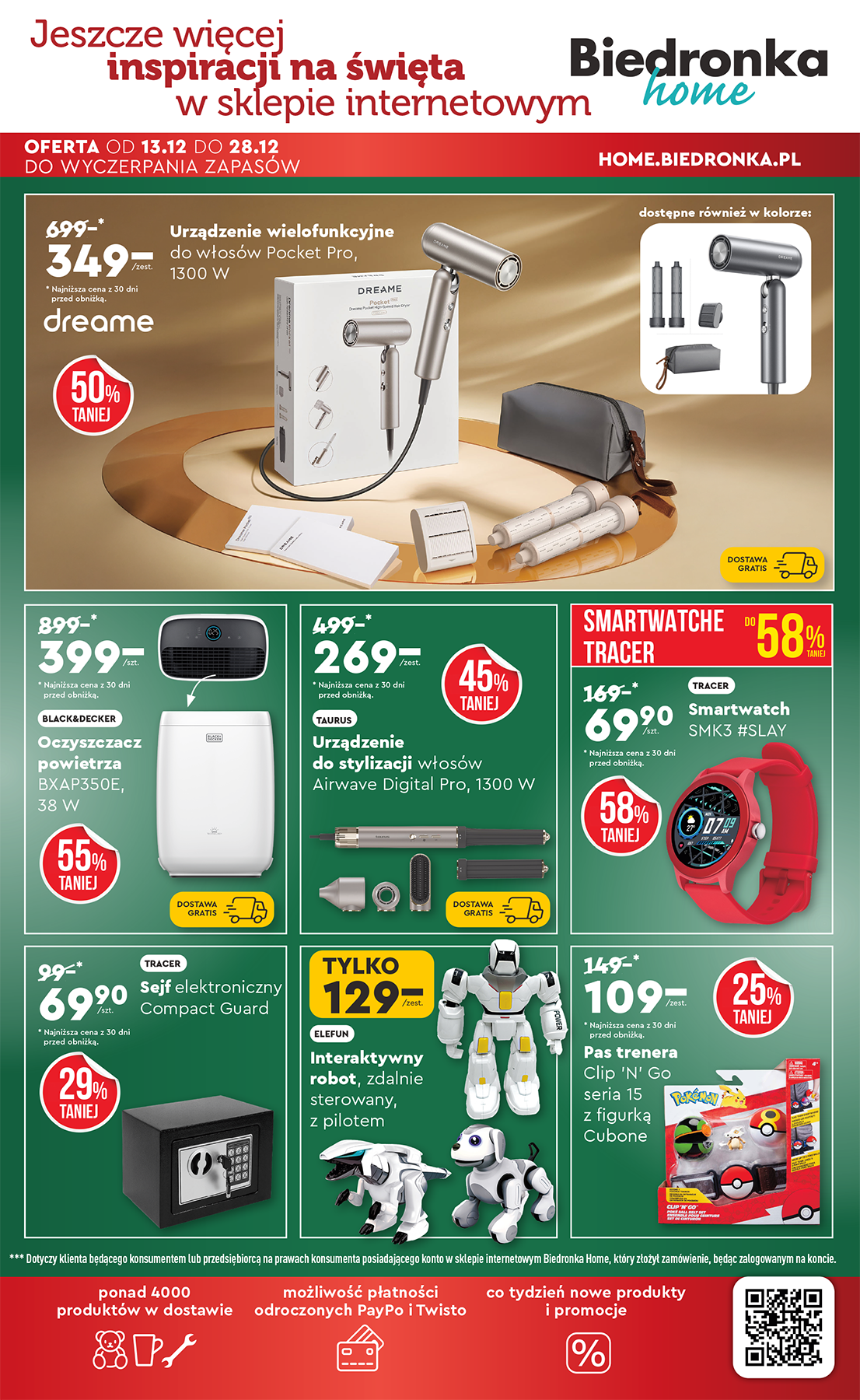 biedronka - Aktuální leták Biedronka - Home od 13.12. do 28.12. - page: 3