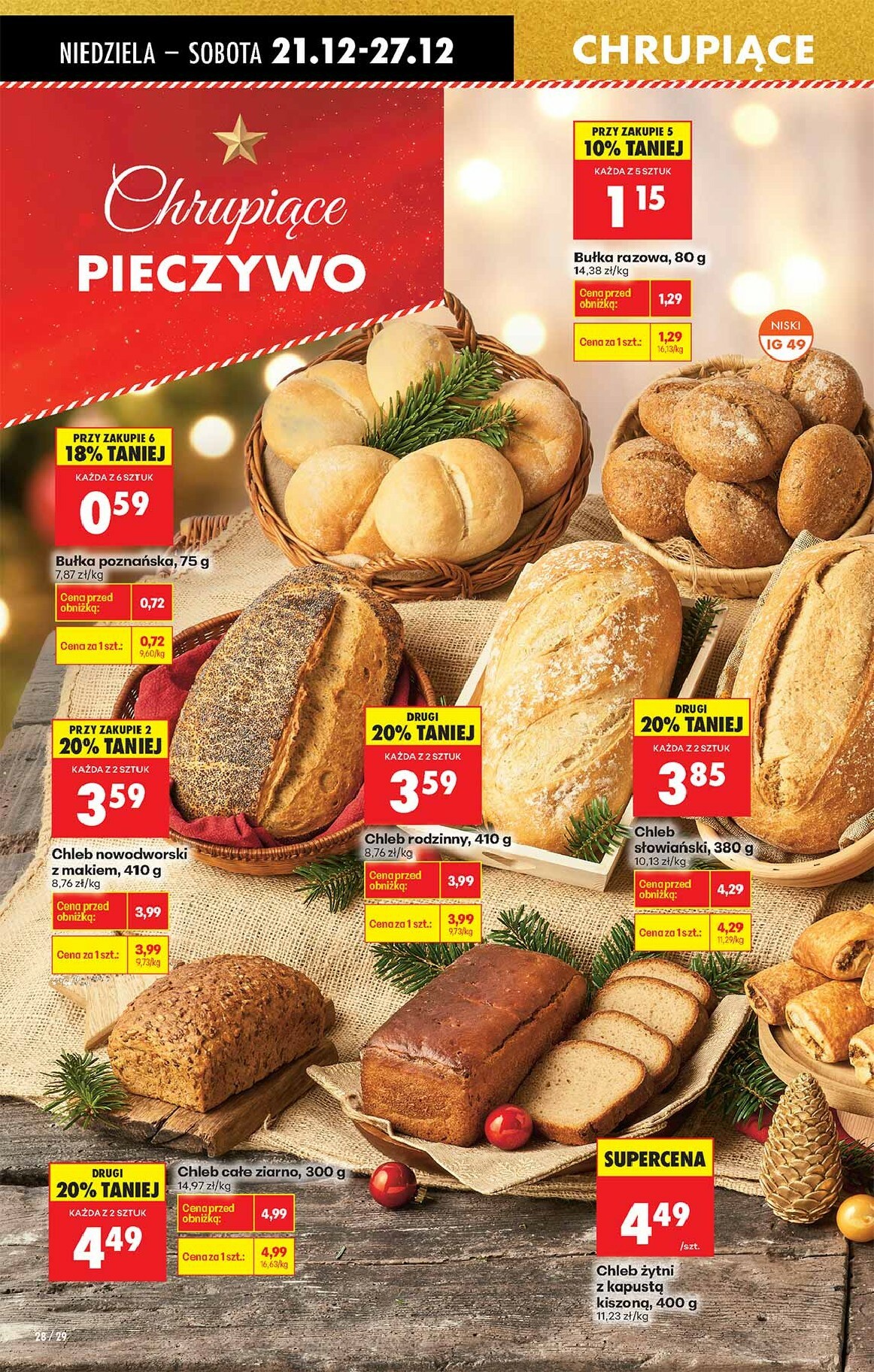biedronka - Aktuální leták Biedronka od 21.12. do 27.12. - page: 28