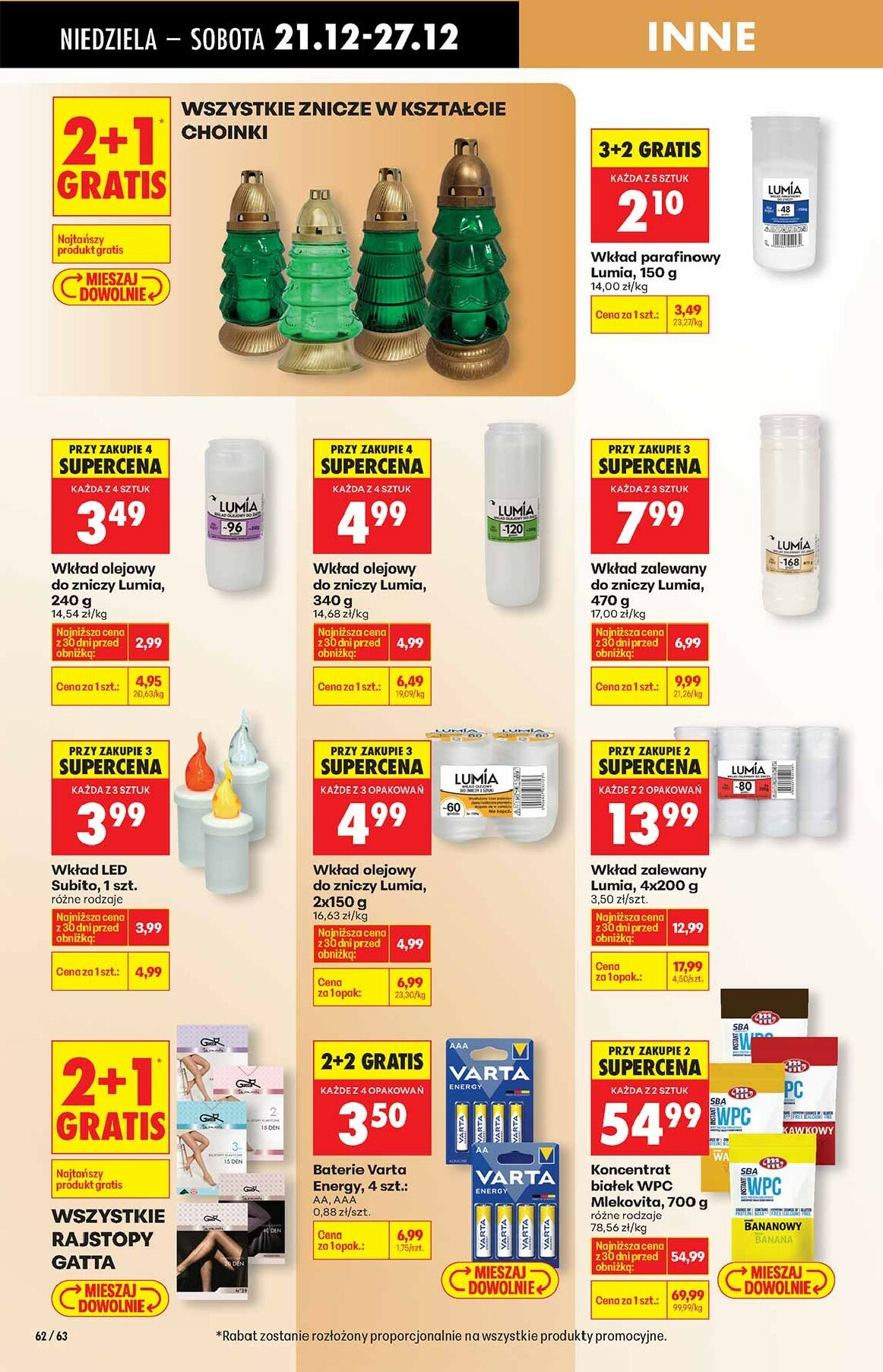 biedronka - Aktuální leták Biedronka od 21.12. do 27.12. - page: 62