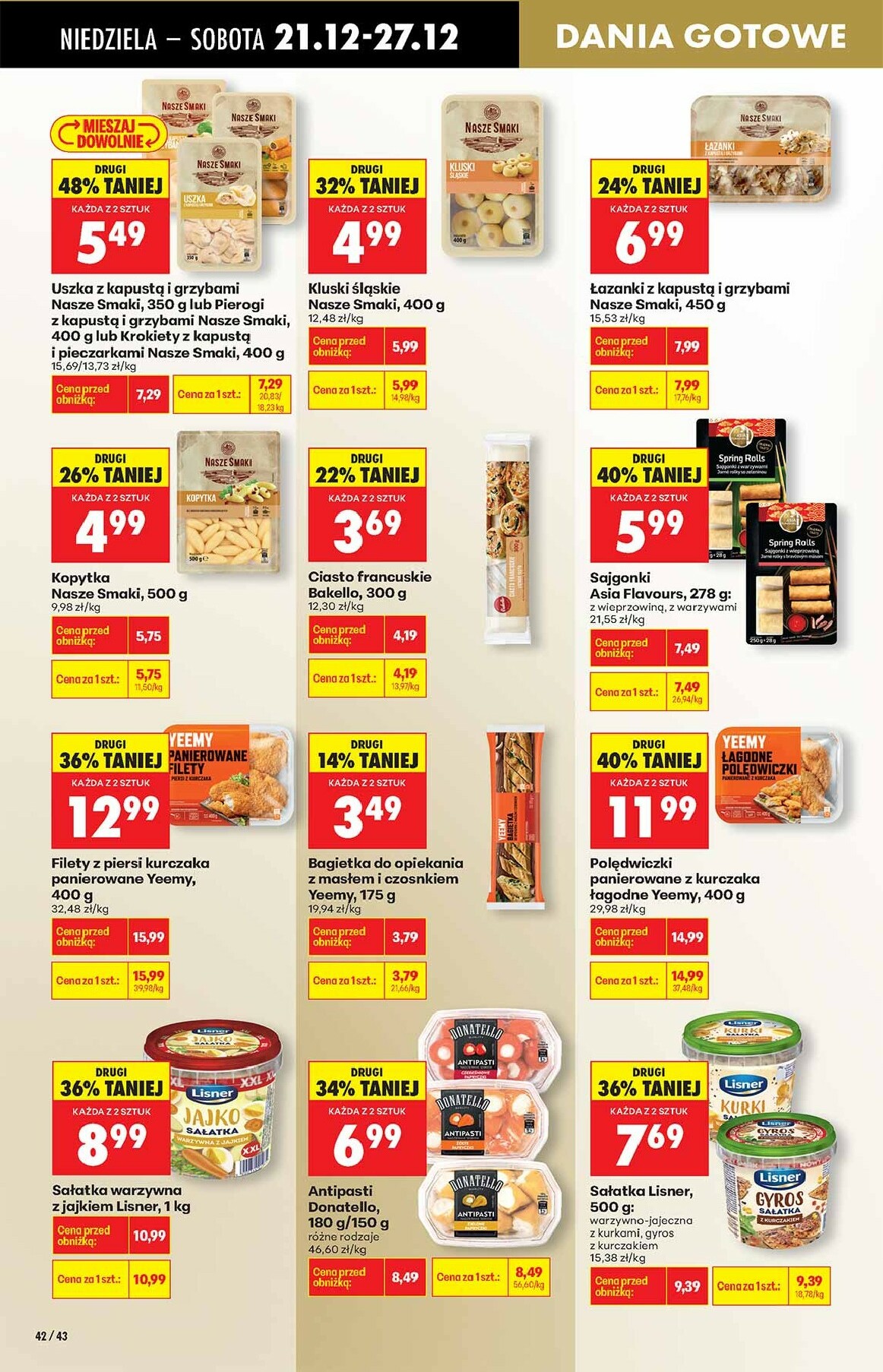 biedronka - Aktuální leták Biedronka od 21.12. do 27.12. - page: 42