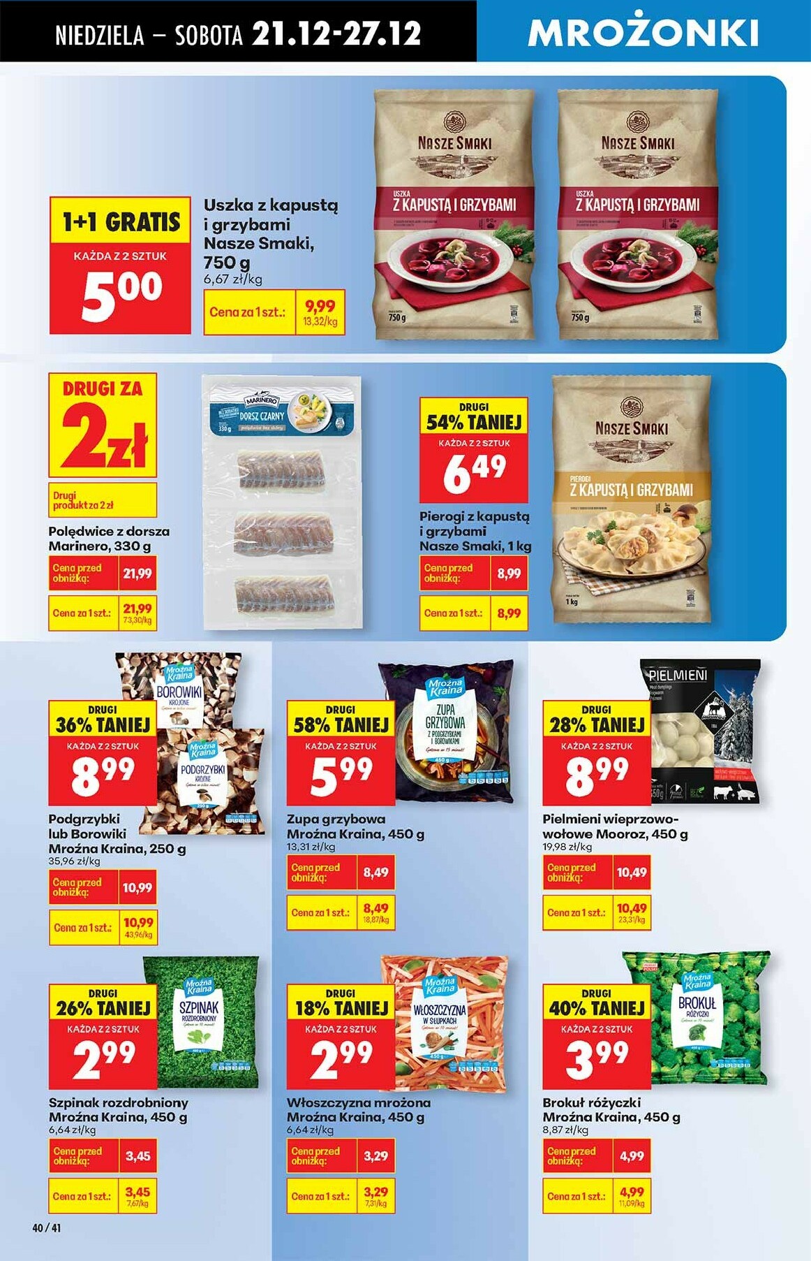 biedronka - Aktuální leták Biedronka od 21.12. do 27.12. - page: 40